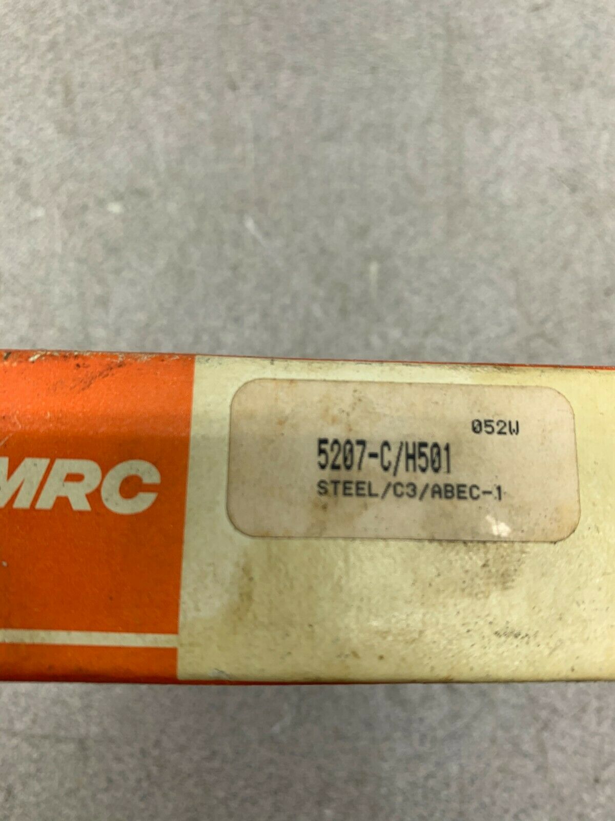 NEW IN BOX MRC BEARING 5207-C/H501