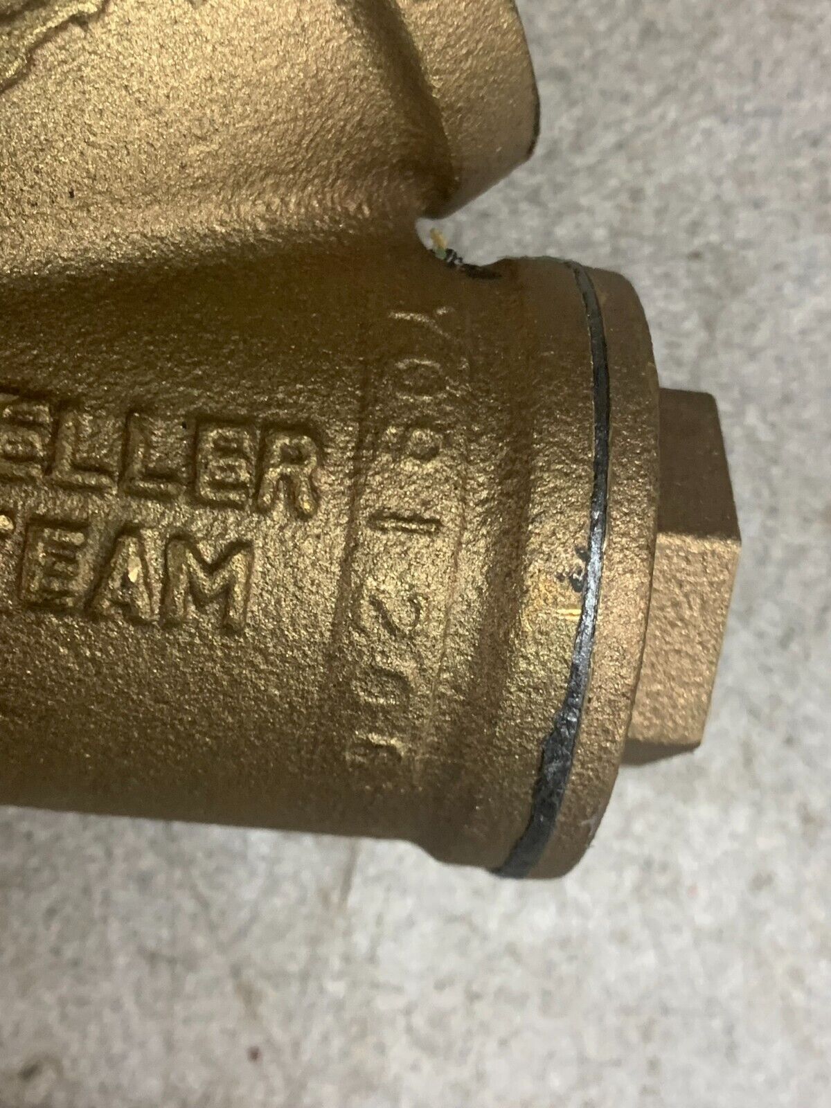 NEW NO BOX MUELLER 1" STEAM Y-STRIANER 1.0-351M-01