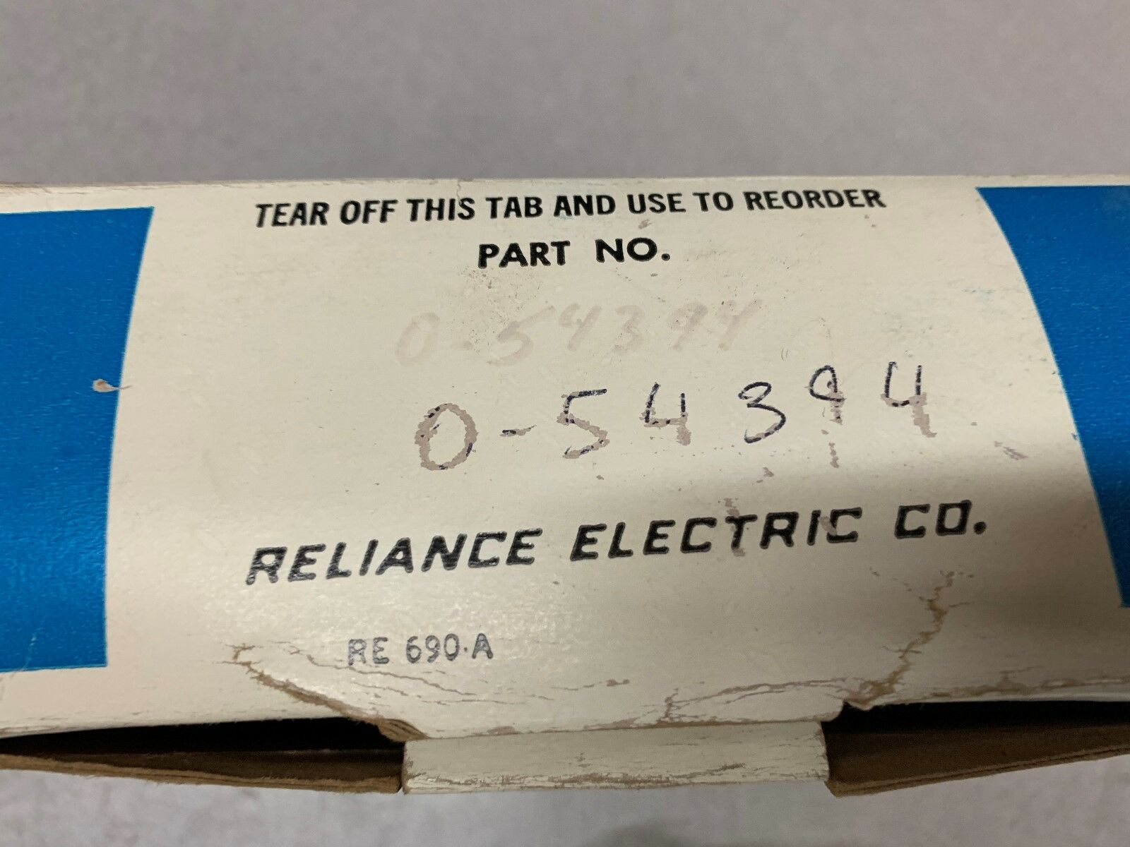 NEW IN BOX RELIANCE CIRCUIT BOARD 0-54394