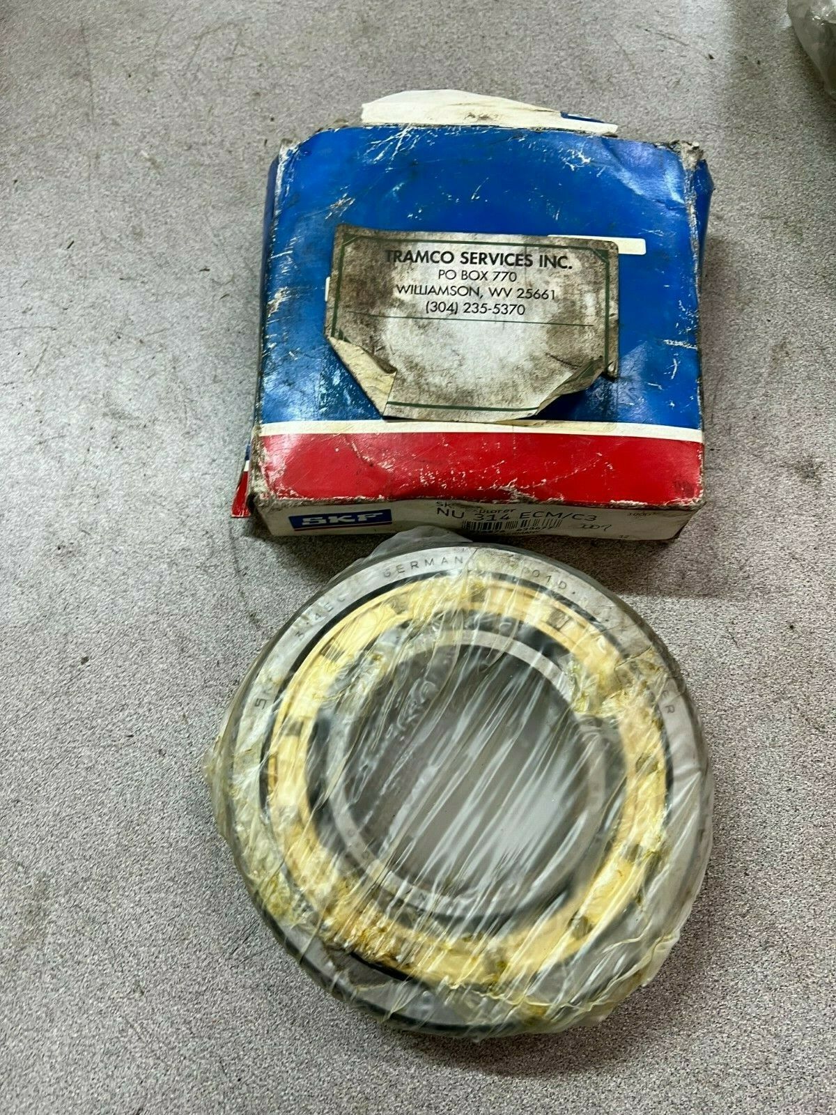 NEW IN BOX SKF CYLINDRICAL BEARING NU 314 ECM/C3