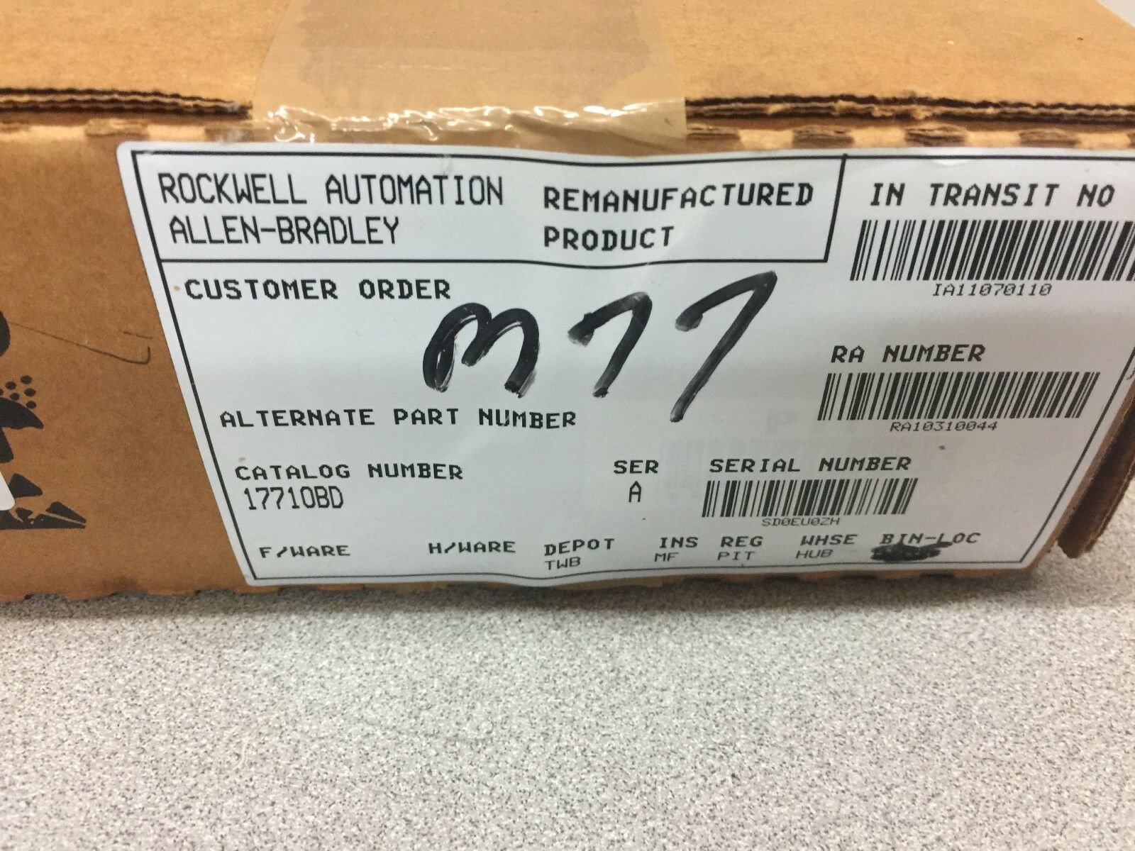 REMANUFACTURED ALLEN BRADLEY OUTPUT MODULE 1771-OBD