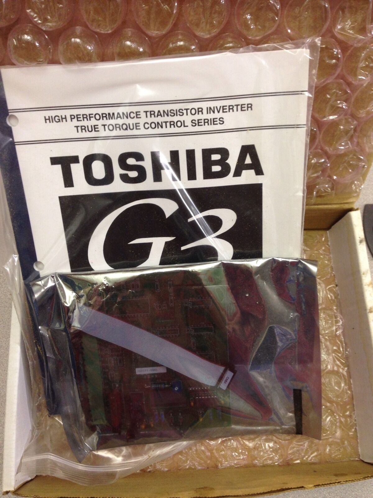 NEW IN BOX TOSHIBA TOSVERT-130 EXTENDED TERMINAL BLOCK OPTION INV3-COM-D