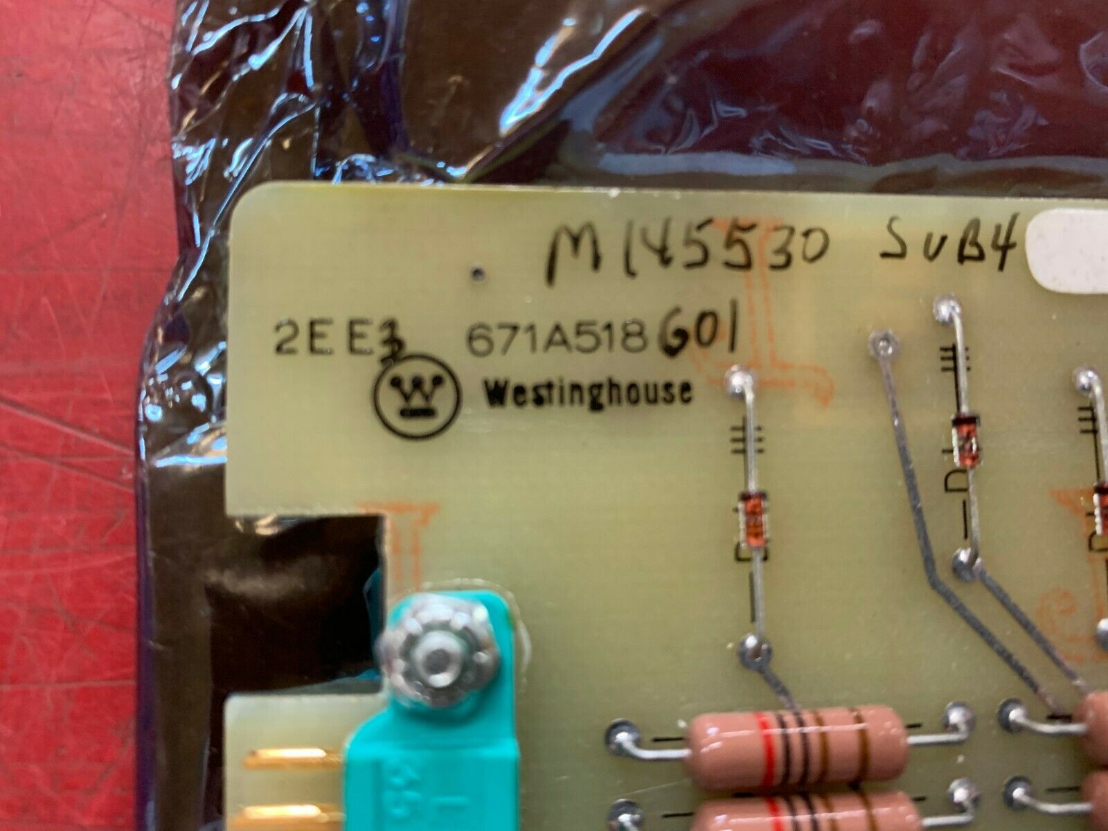 NEW NO BOX WESTINGHOUSE CIRCUIT BOARD 671A518G01