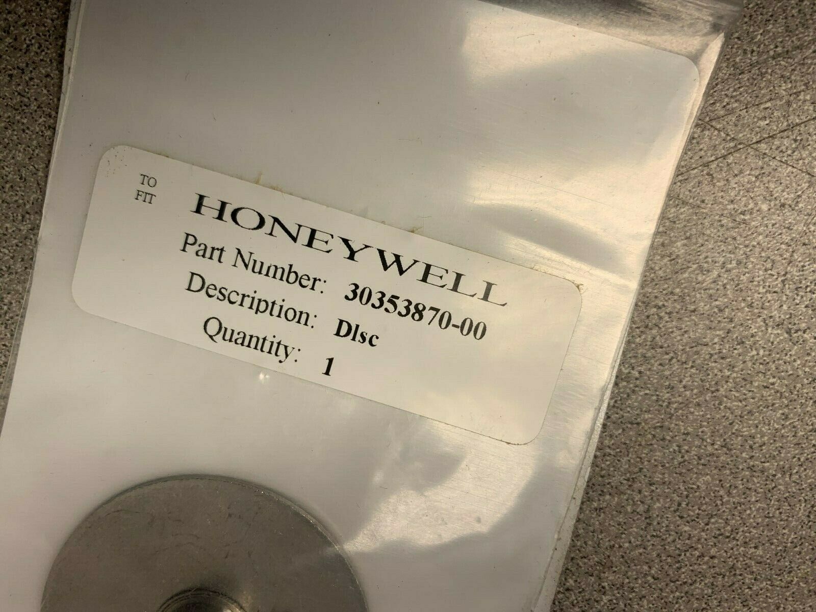 NEW NO BOX HONEYWELL DISC 30353870-00