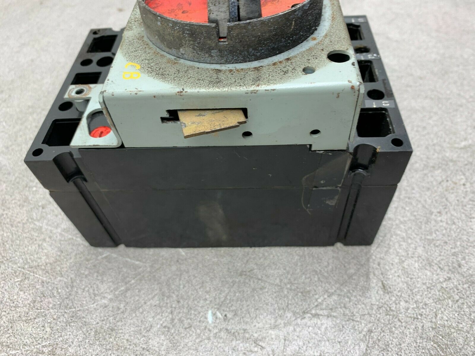 USED GENERAL ELECTRIC TEFR1 20 AMP 3 POLE  MOTOR CIRCUIT PROTECTOR TED134020