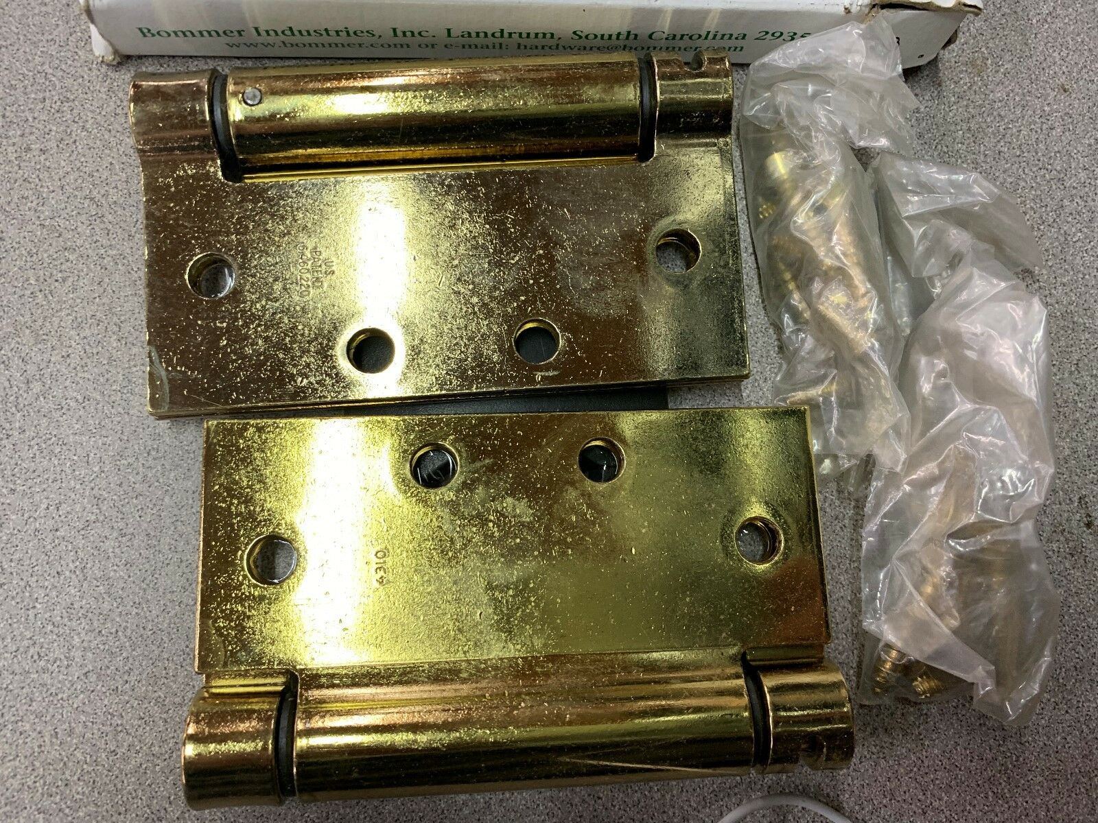 NEW IN BOX BOMMER HINGES LB4310C-450-632