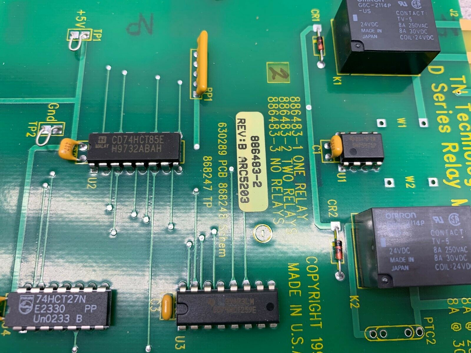 NEW NO BOX TN TECHNOLOGIES CIRCUIT BOARD 2886483-2