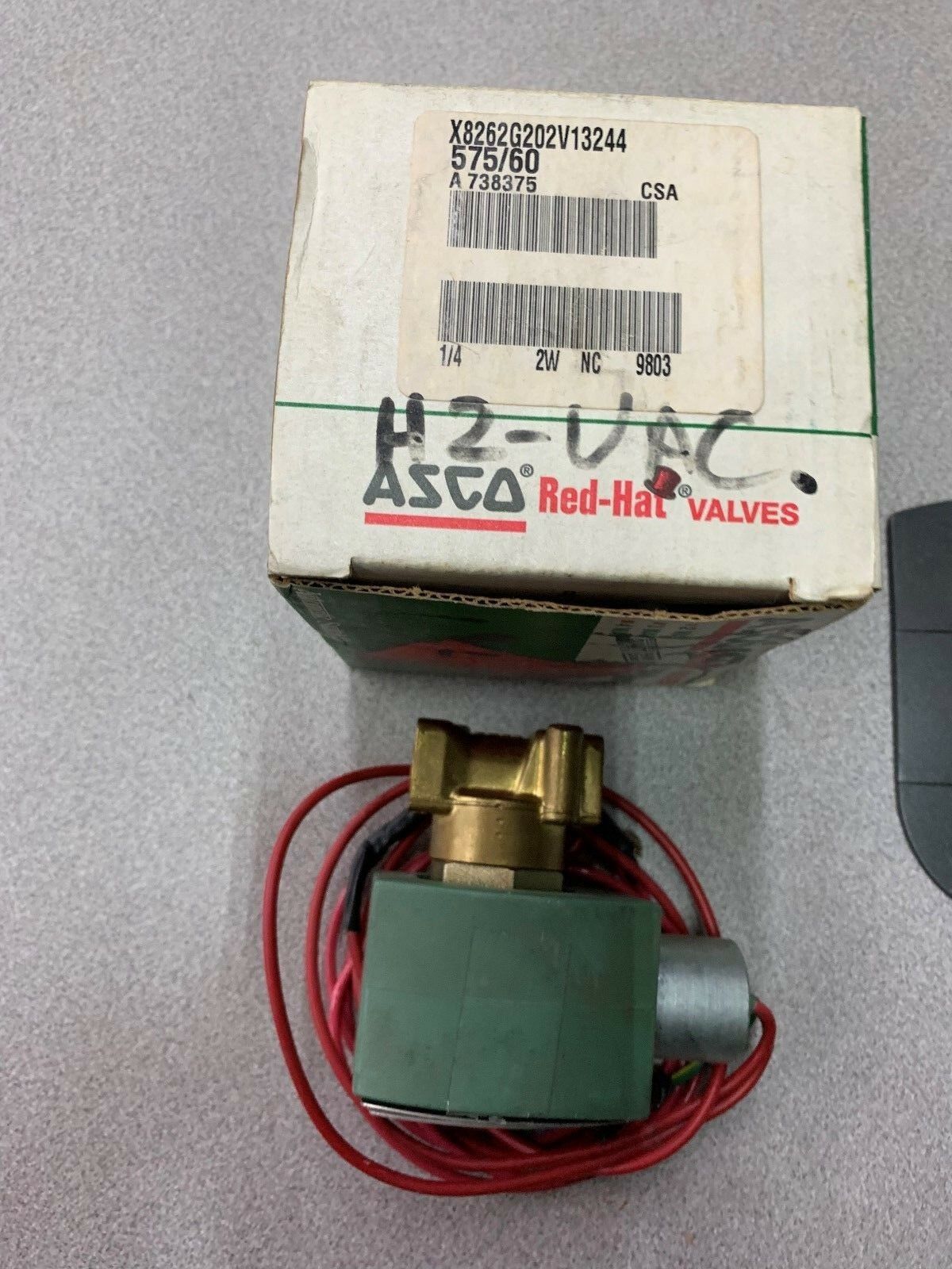 NEW IN BOX ASCO VALVE X8262G202V13244