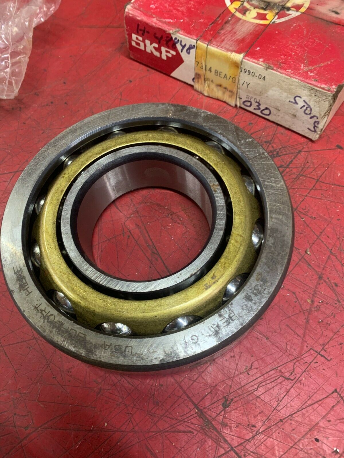 NEW IN BOX SKF 7314BEAG1Y SPHERICAL ROLLER BEARING 7314 BEA/G1/Y