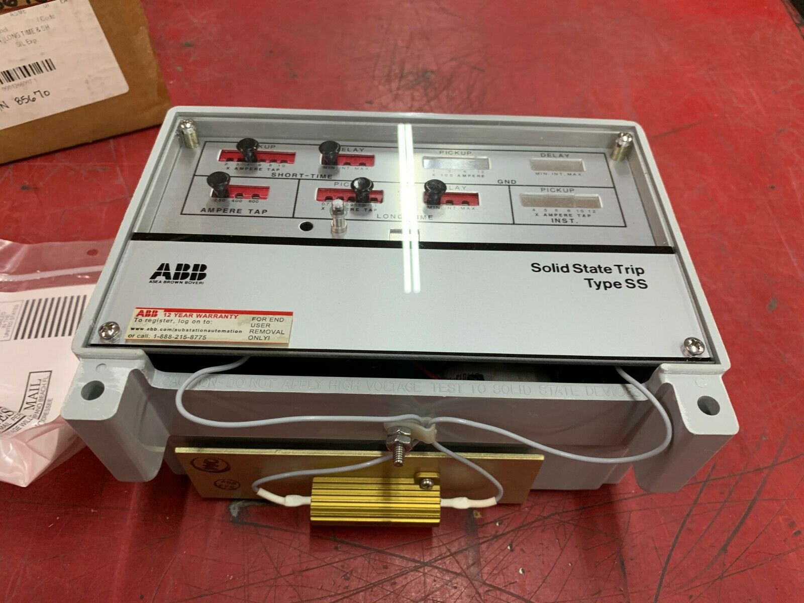 NEW IN BOX ABB POWER SHIELD SOLID STATE TRIP 609902-T001-N