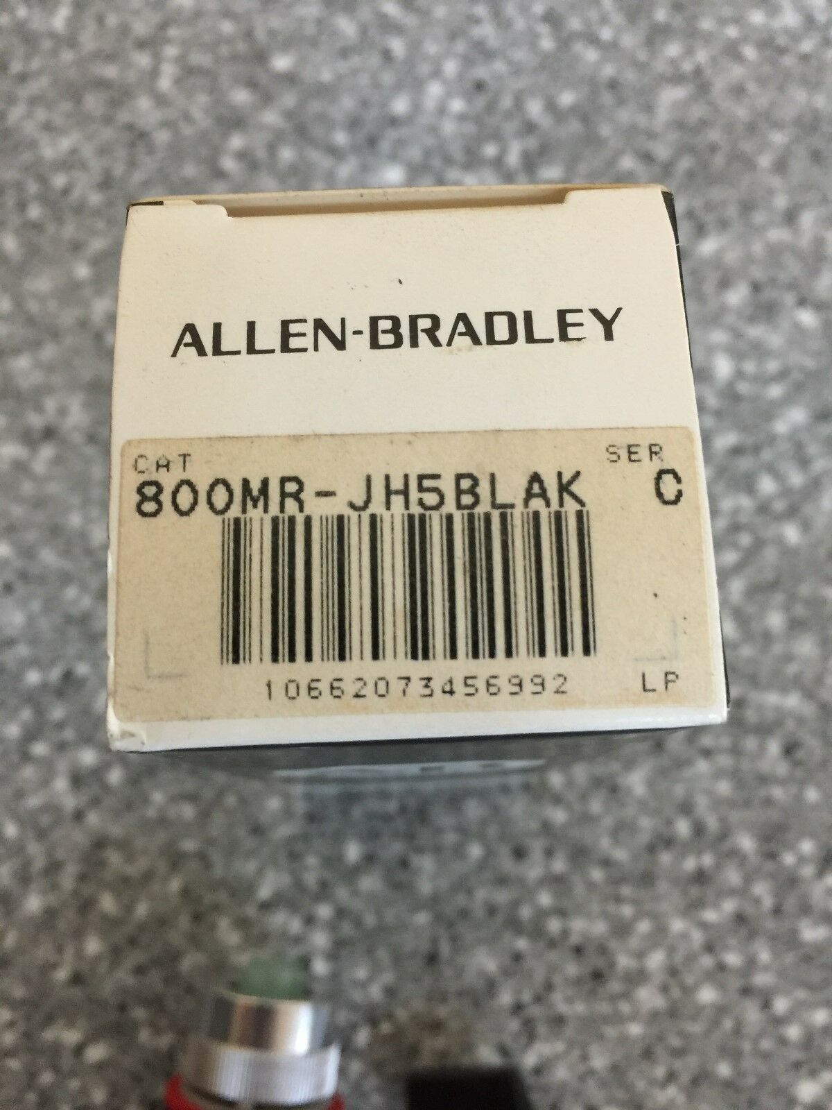 NEW IN BOX ALLEN BRADLEY SMALL ROUND SELECTOR SWITCH UNIT 800MR-JH5BLAK SERIES C