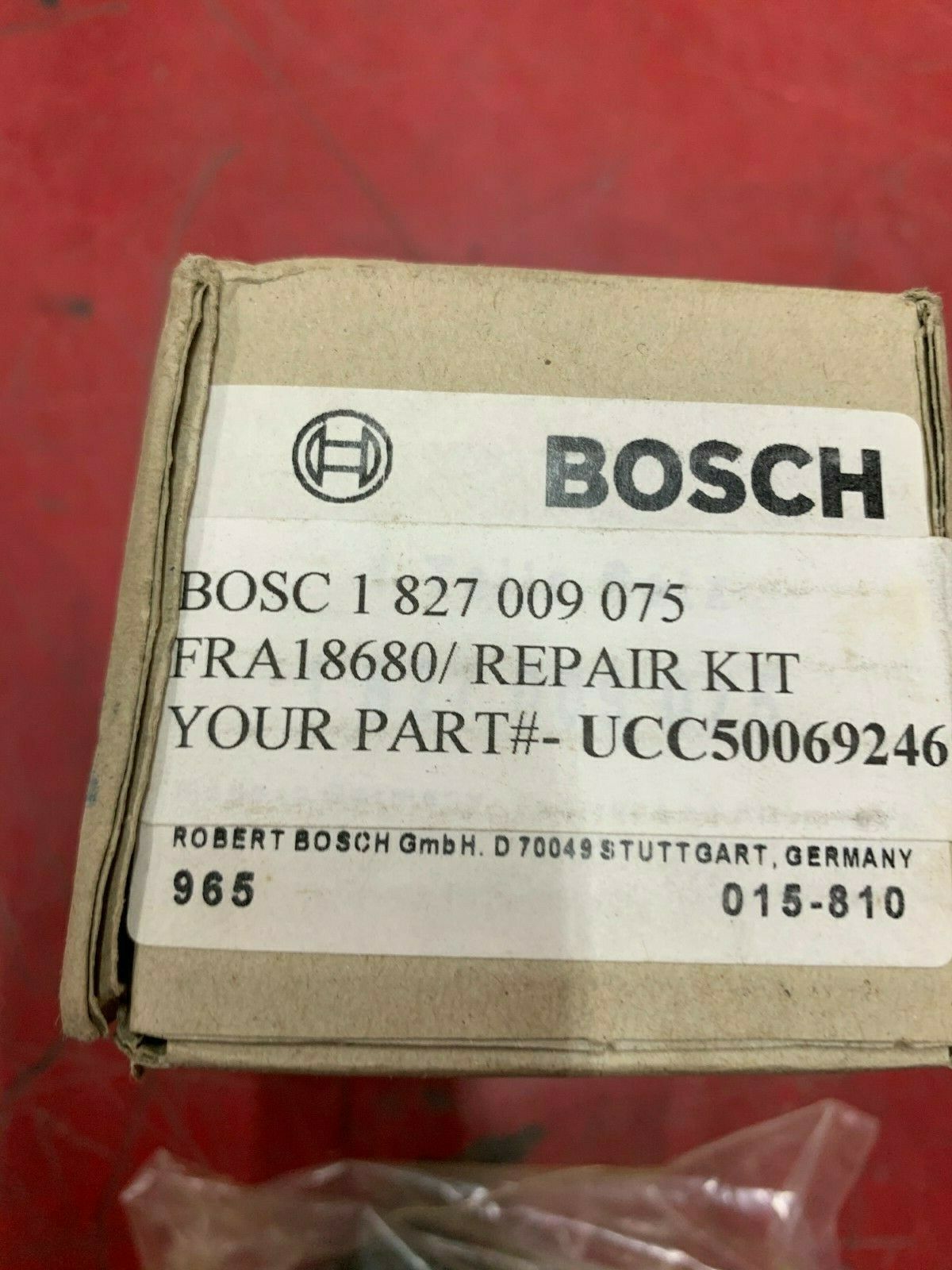 NEW IN BOX BOSCH REPAIR KIT 1827009075