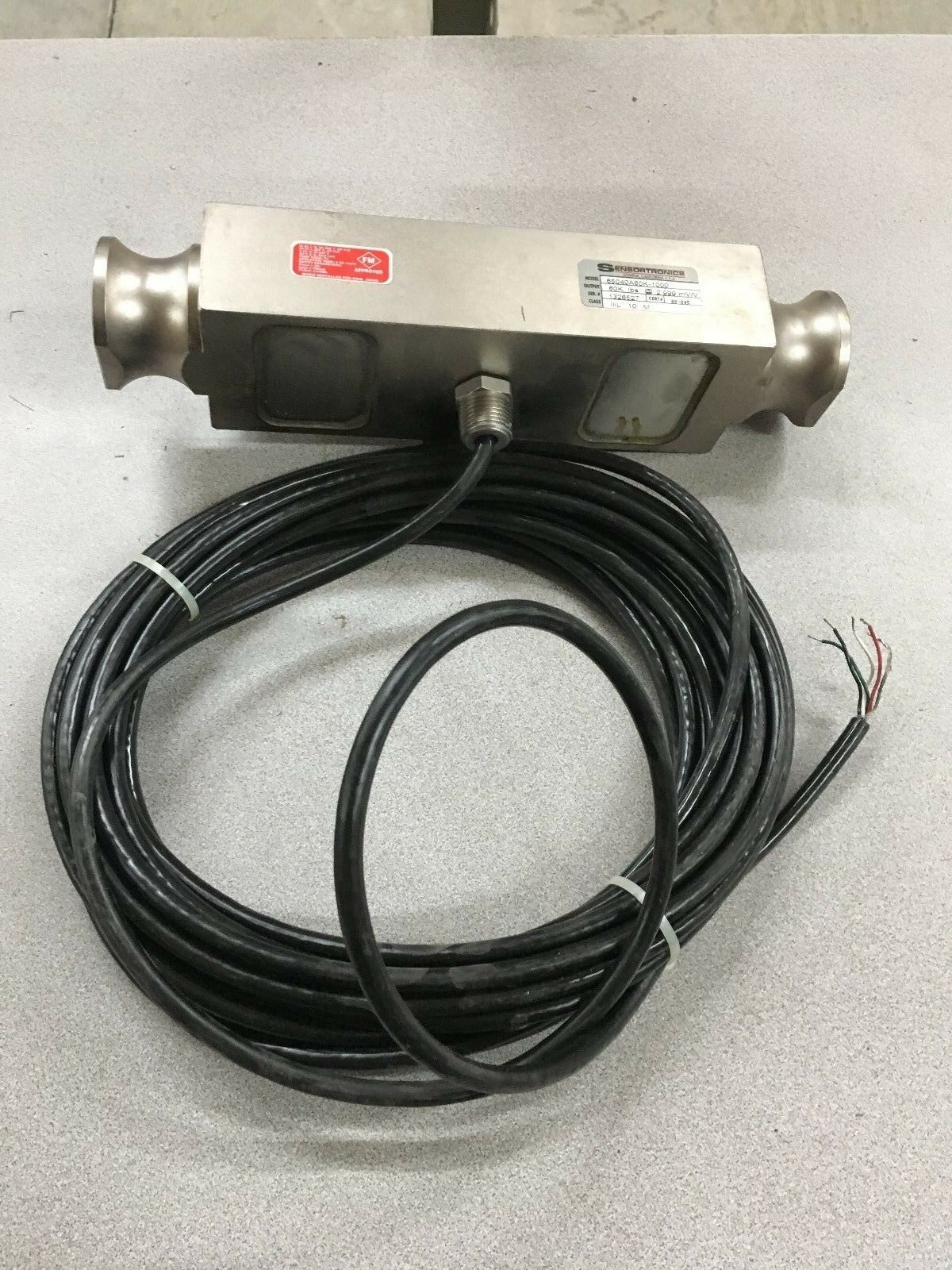 NEW NO BOX SENSORTRONICS 60,000 LBS LOAD CELL 65040A60K-1000