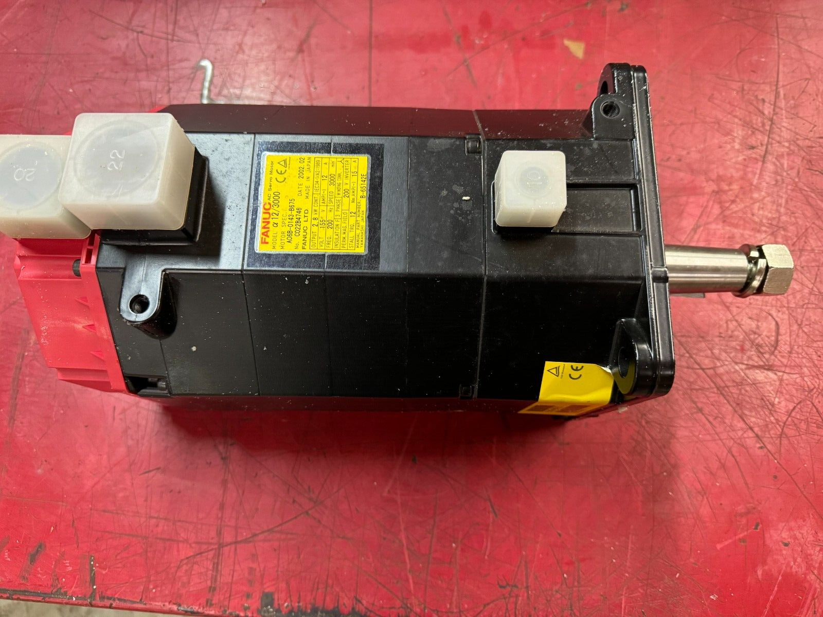 NEW NO BOX FANUC AC SERVO MOTOR A06B-0143-B675