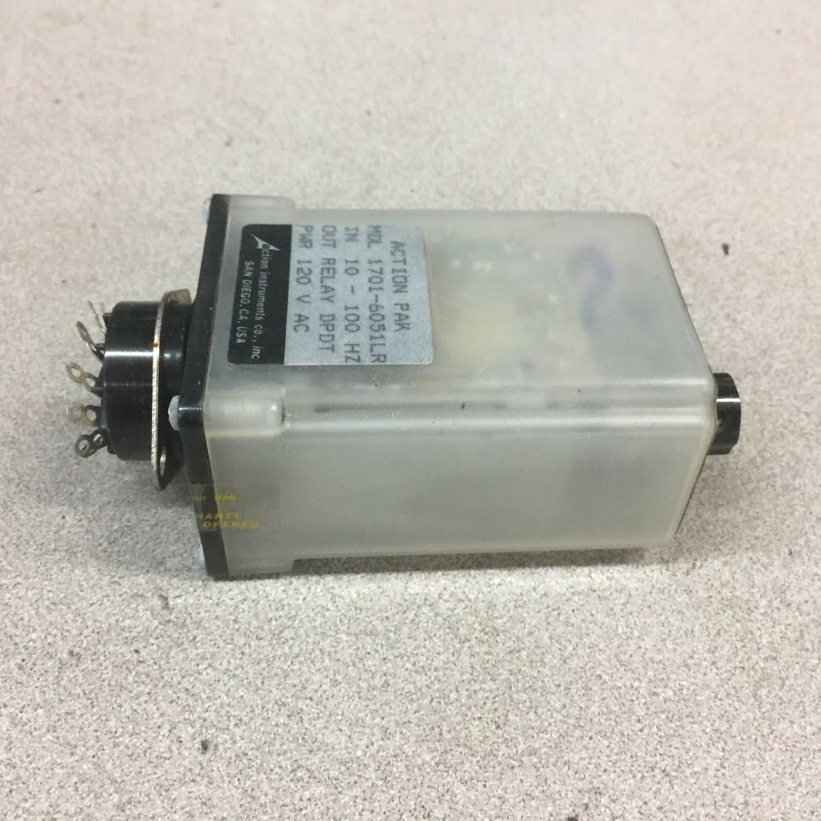 NEW IN BOX ACTION RELAY 1701-6051LR