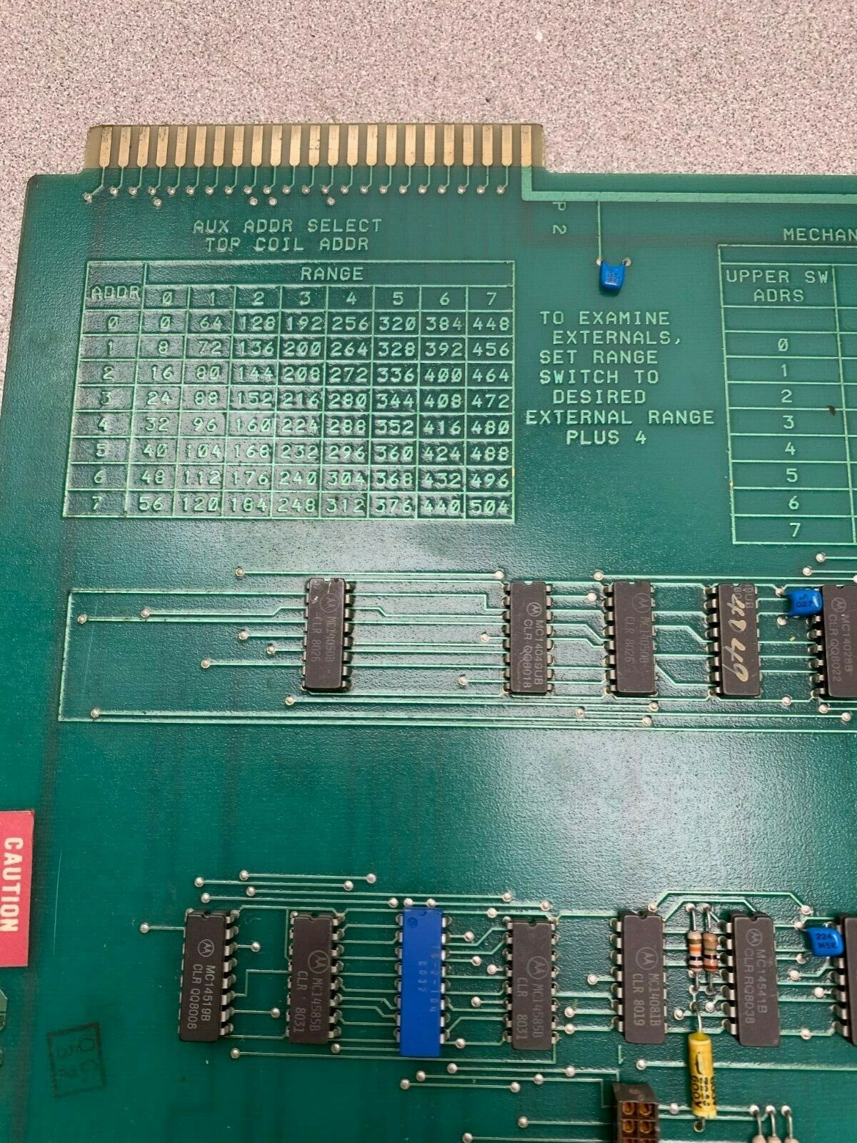 USED CINCINNATI MILICRON CIRCUIT BOARD 3 531 3454A