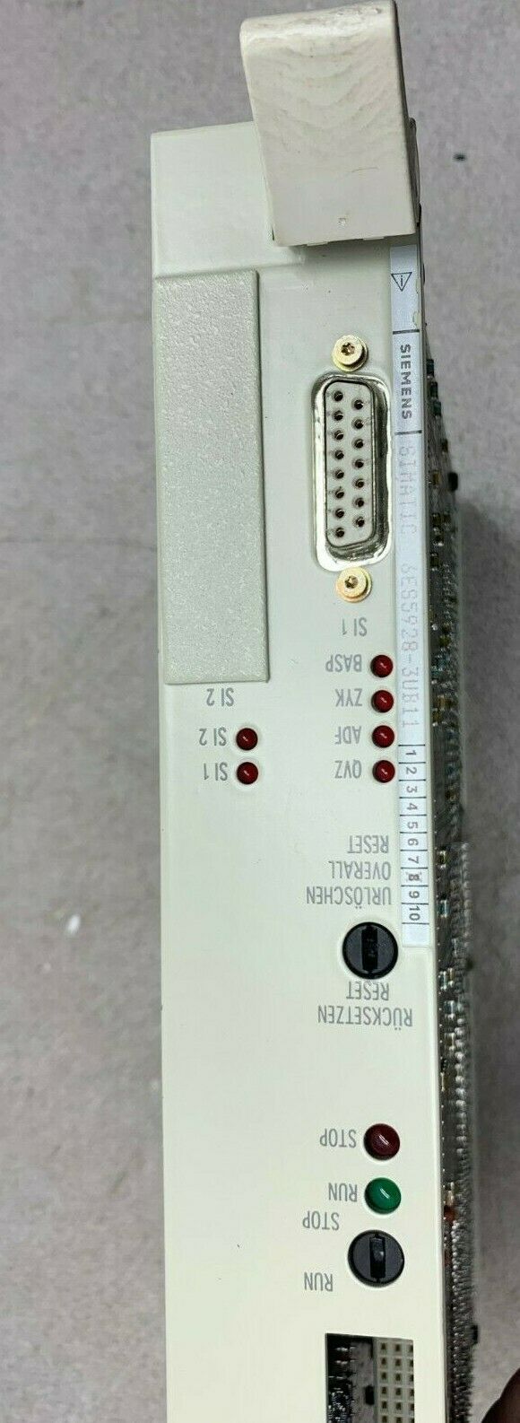 USED SIEMENS CIRCUIT BOARD 6ES5928-3UB11