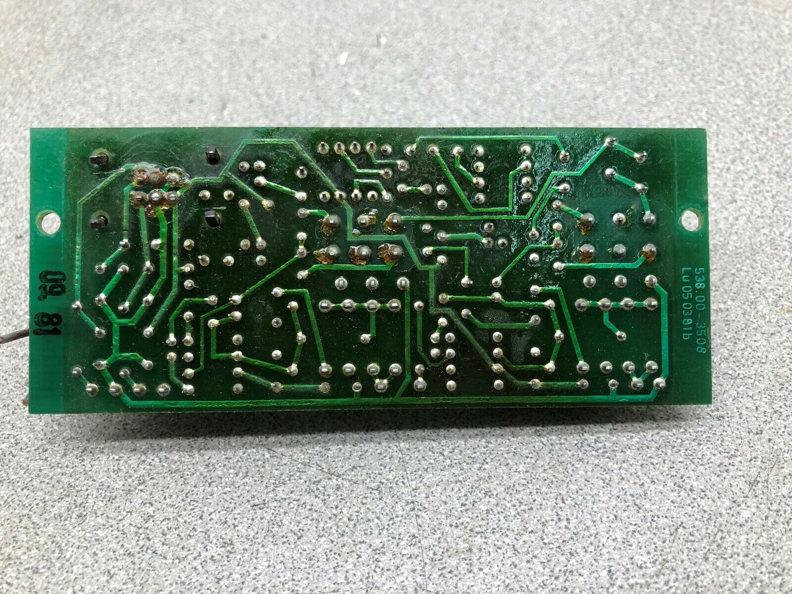 USED CIRCUIT BOARD 538.00-3508  /  050381b