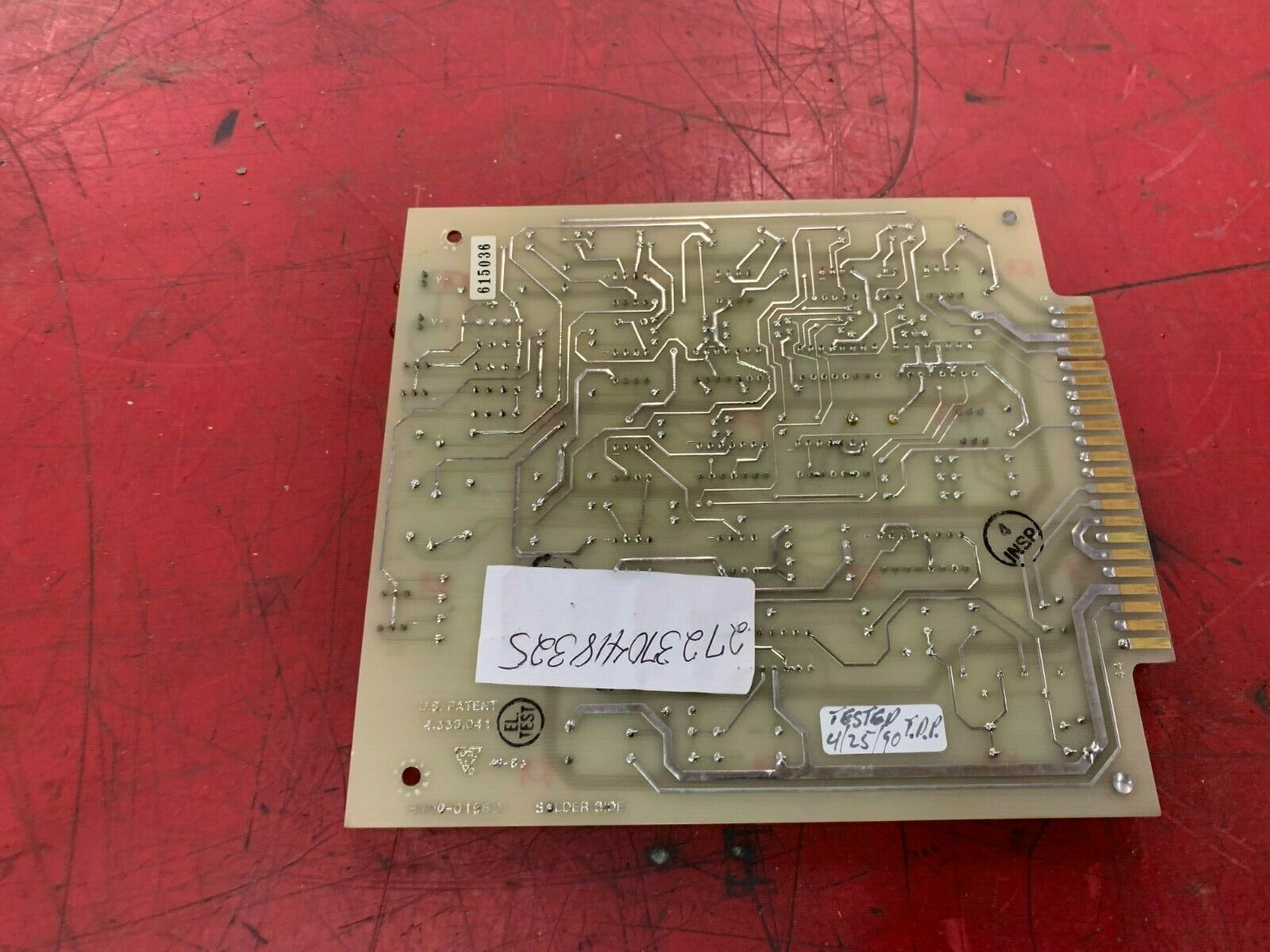 USED FENNER 8100-0196D CIRCUIT BOARD