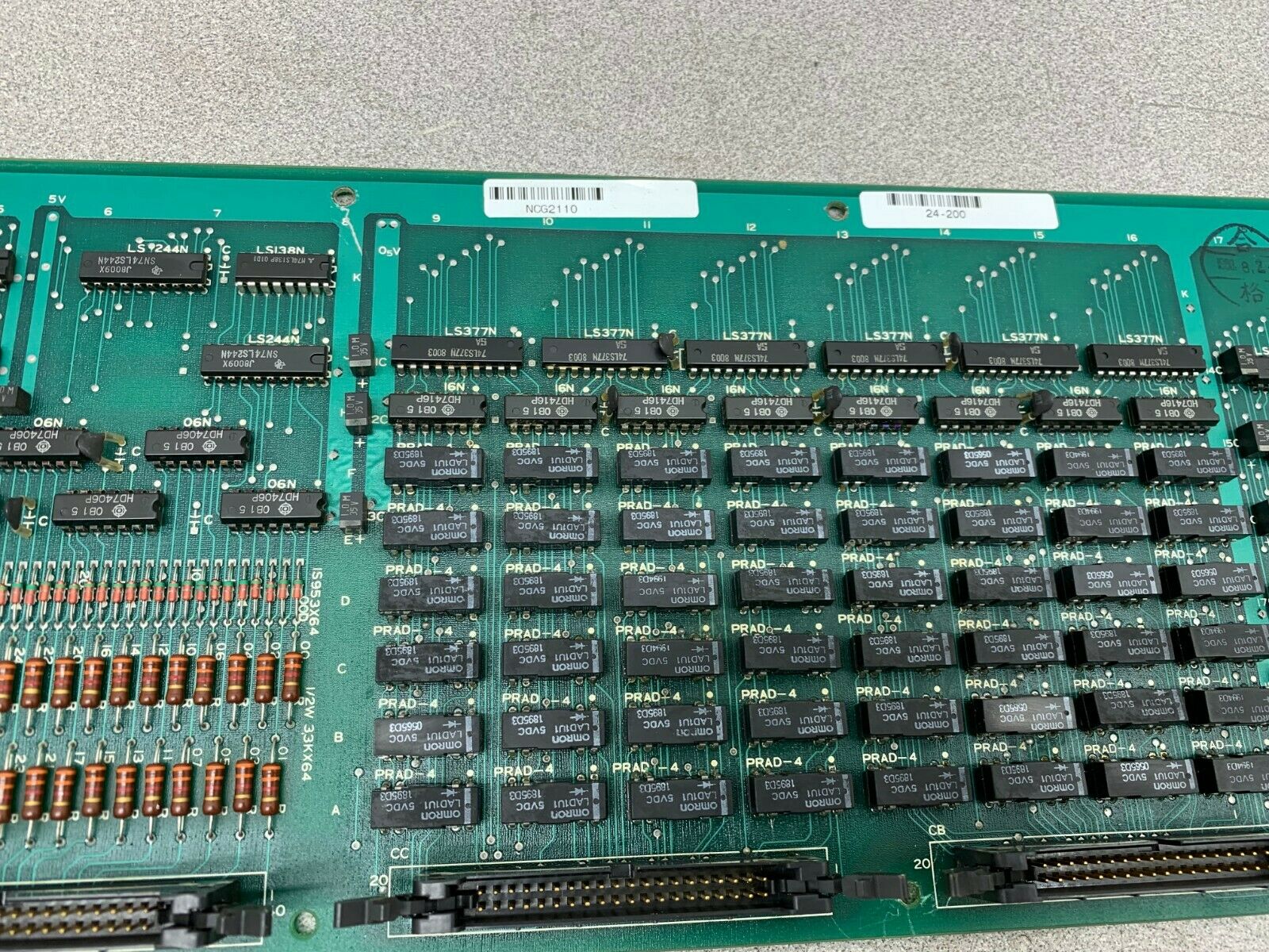 USED YASKAWA JANCD-GIO01 CIRCUIT BOARD DF7000063