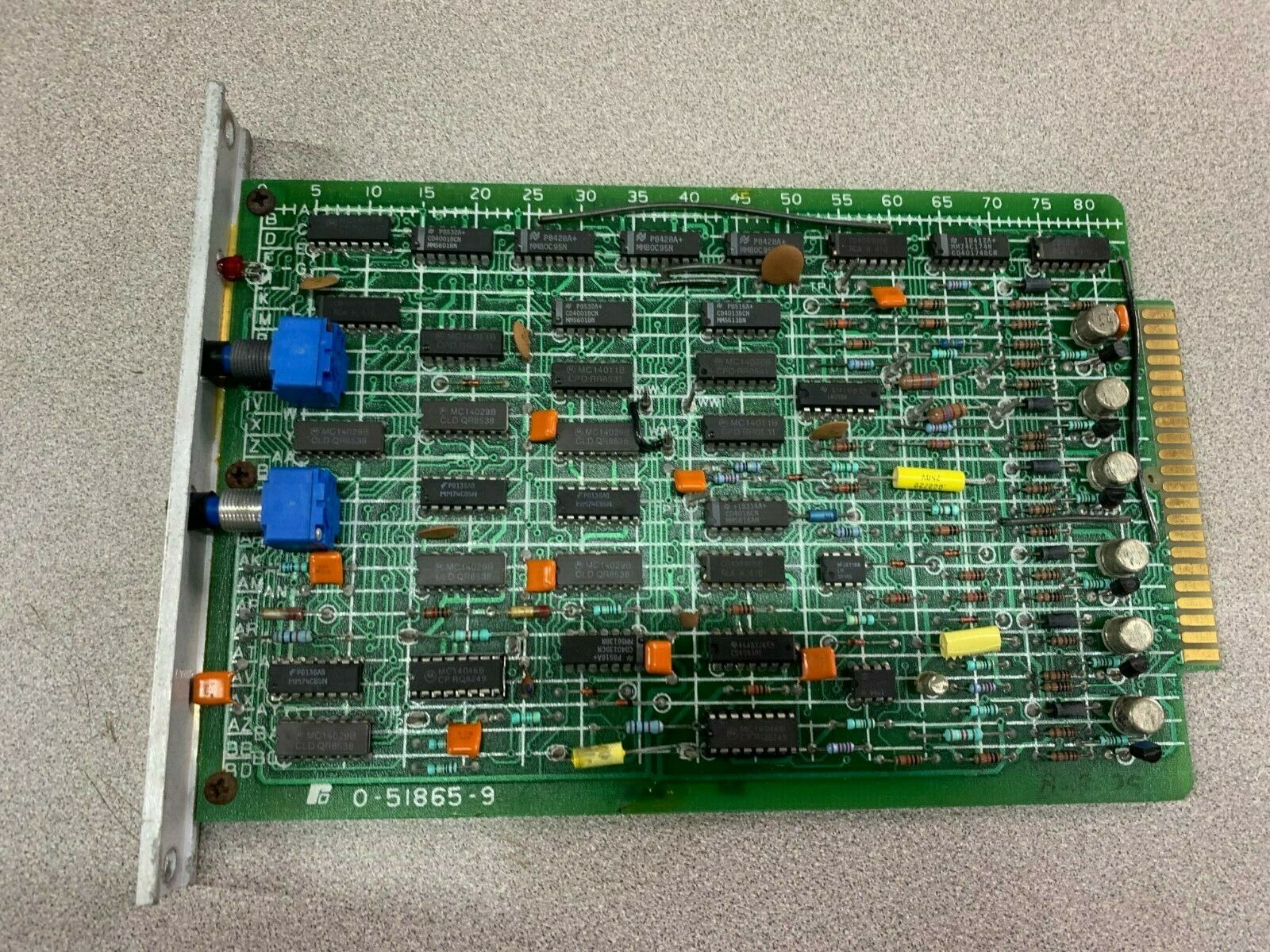 USED RELIANCE ELECTRIC CIRCUIT BOARD 0-50865-9