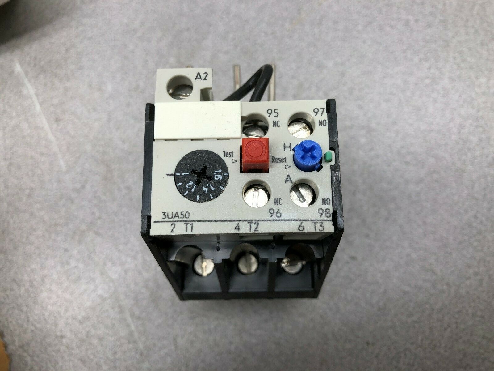 NEW IN BOX SIEMENS 1-1.6 AMP OVERLOAD RELAY 3UA50 00-1A