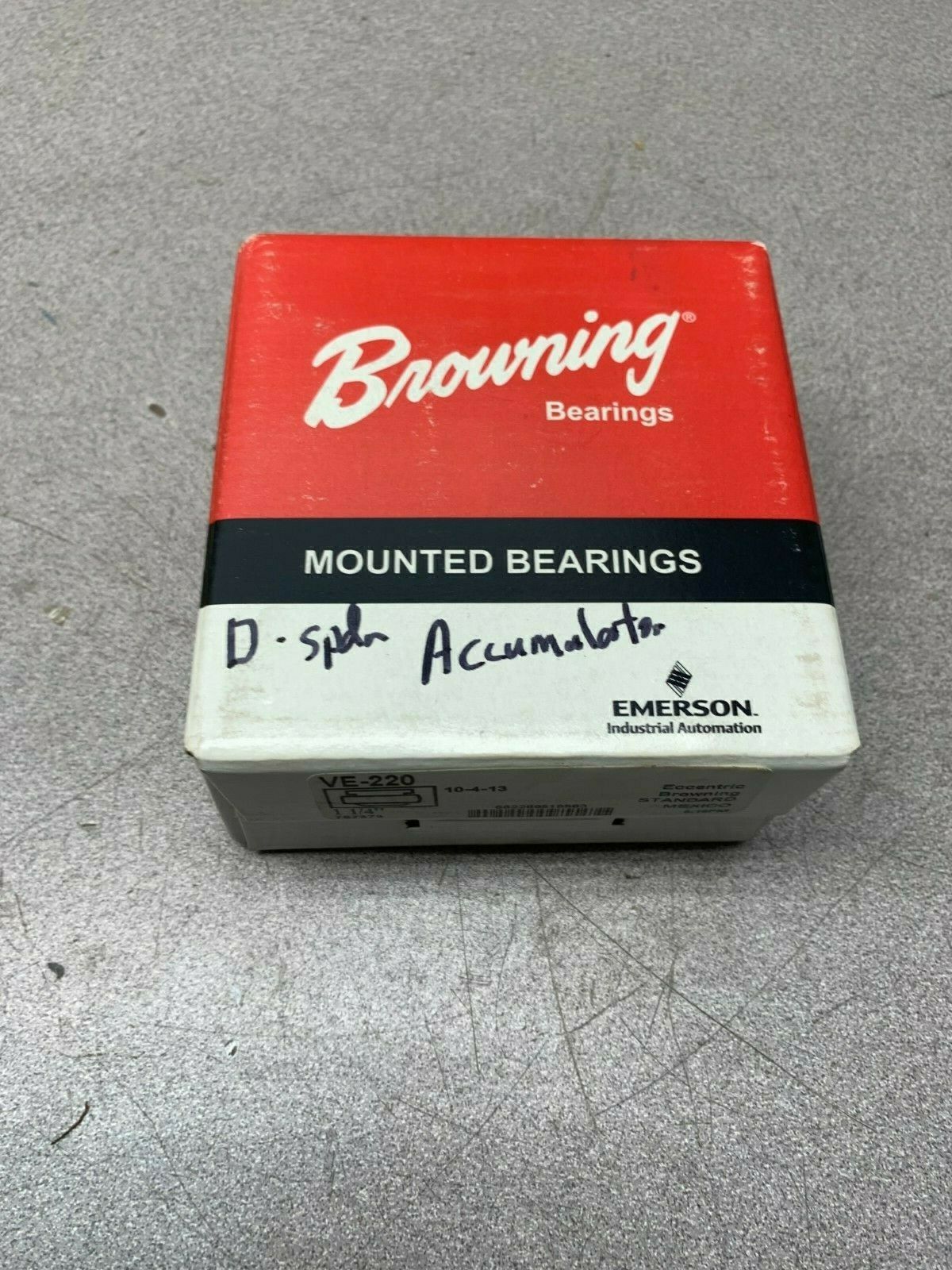 NEW IN BOX BROWNING BEARING INSERT VE-220