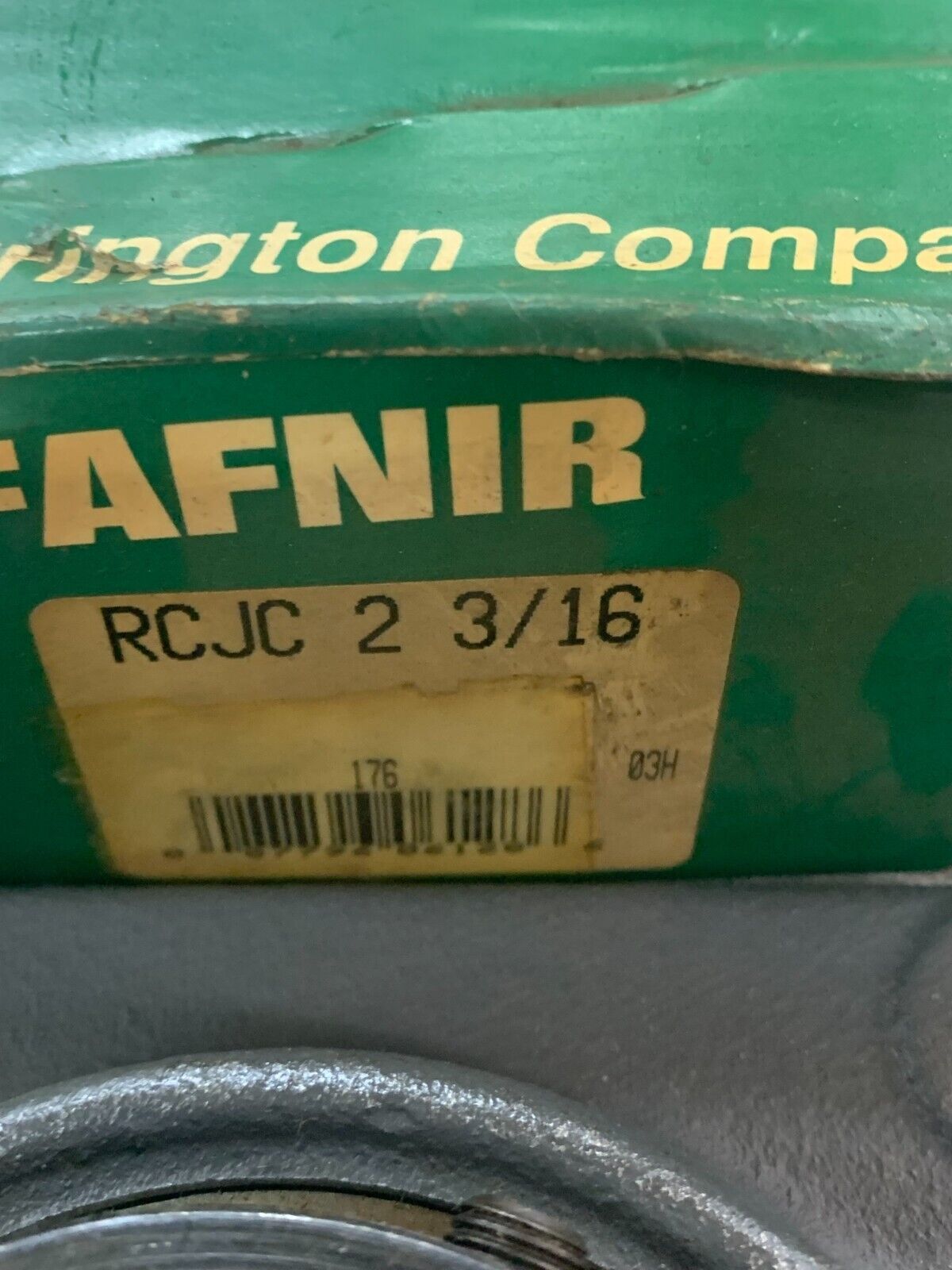 NEW IN BOX FAFNIR 4-BOLT RCJC 2-3/16 FLANGE BEARING RCJC 2 3/16