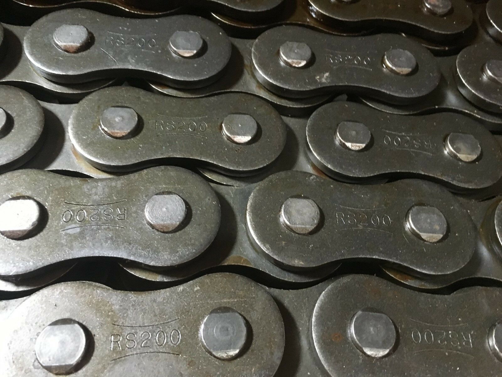 23 FT. ROLL NEW IN BOX U.S. TSUBAKI 200-3 RIVETED ROLLER CHAIN 200 TRIPLE RIV.