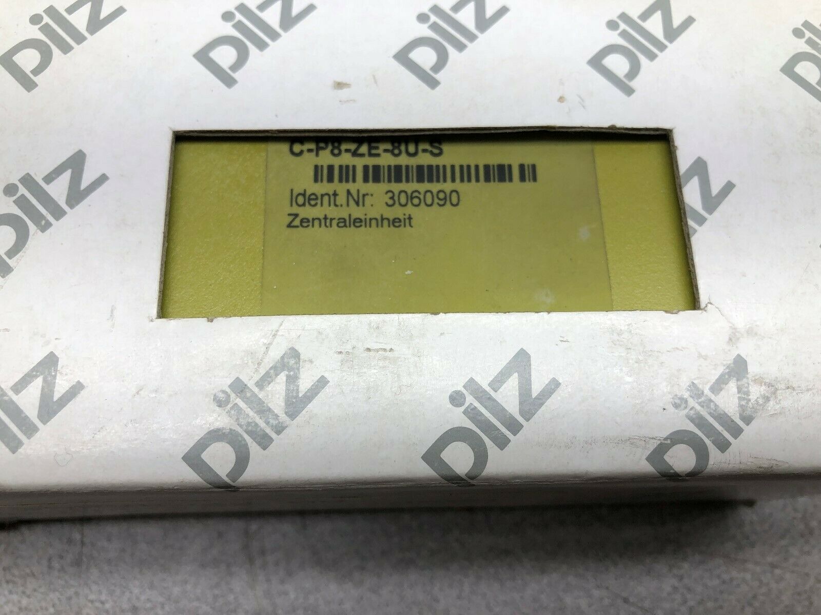 NEW IN BOX PILZ CENTRAL PROCESSING UNIT C-P8-ZE-8U-S