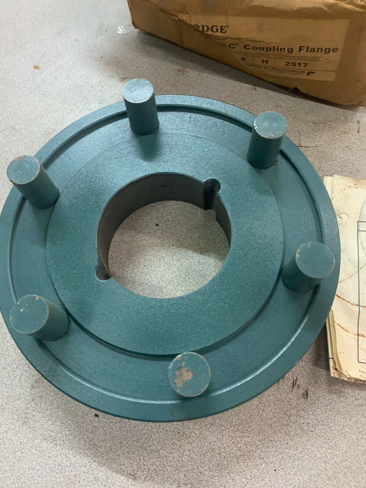 NEW IN BOX DODGE SIZE 8 TYPE H POLY-DISC COUPLING FLANGE 008047