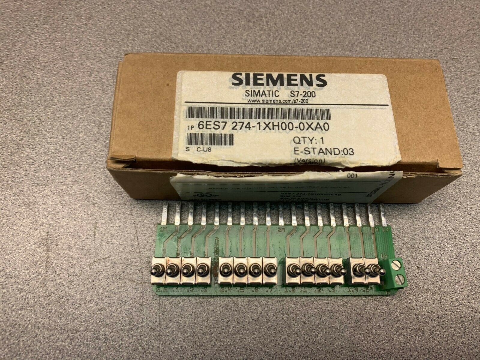 NEW IN BOX SIEMENS INPUT SIMILATOR 6ES7 274-1XH00-0XA0