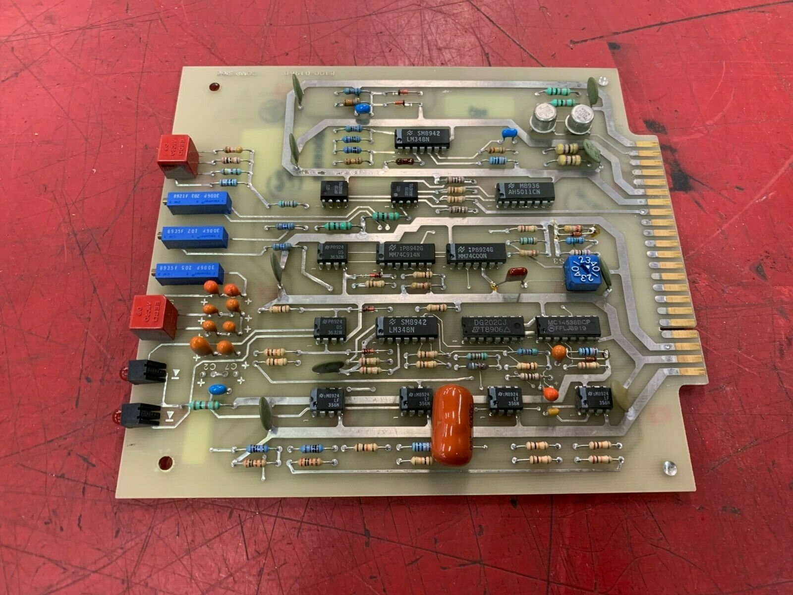 USED FENNER 8100-0196D CIRCUIT BOARD