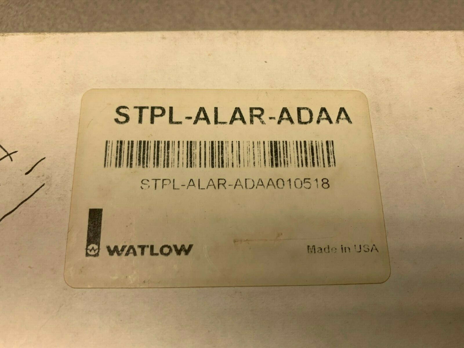 USED WATLOW CONTROLLER STPL-ALAR-ADAA010518