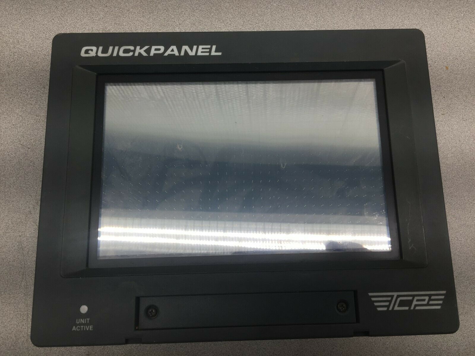 USED TOTAL CONTROL QUICKPANEL 120VAC TOUCH SCREEN PANEL QPI11100E2P/SERIES B