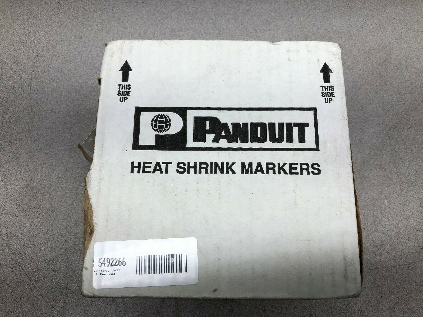 NEW IN BOX 1/2 ROLL PANDUIIT HEAT SHRINK MARKERS H100X064F1T