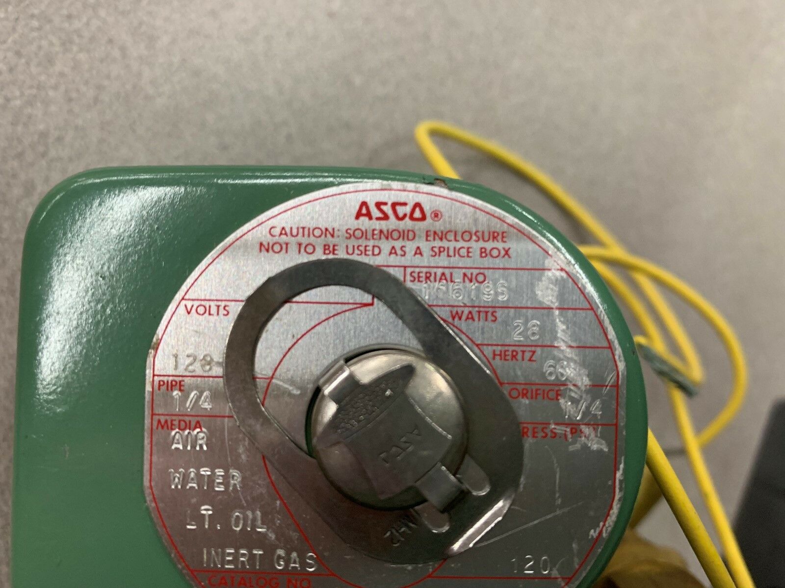 NEW NO BOX ASCO VALVE 8300D614