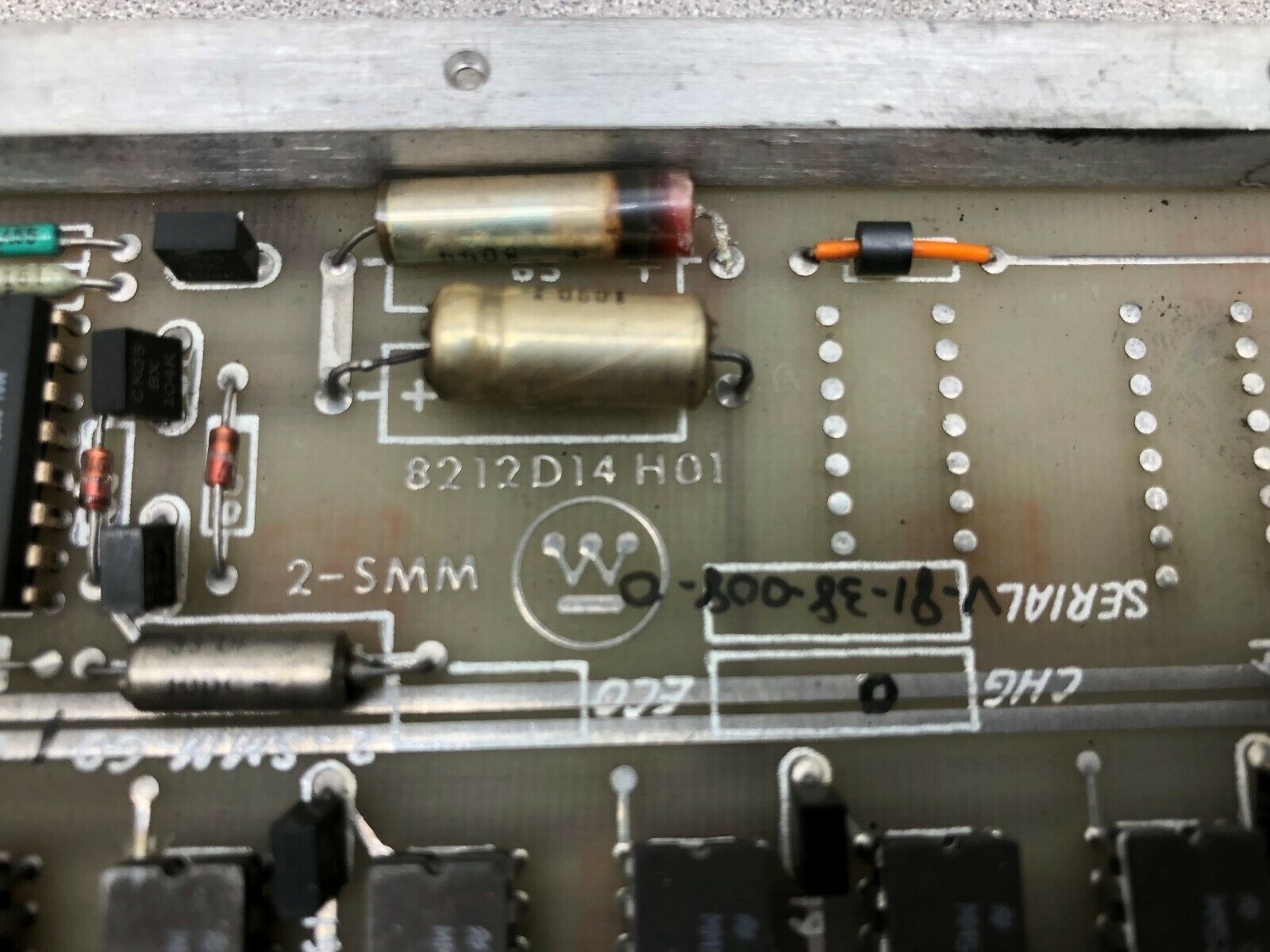 USED WESTINGHOUSE 2-SMM CIRCUIT BOARD 8212D14H01