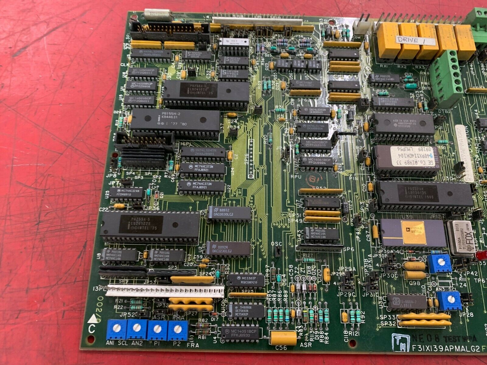 USED GENERAL ELECTRIC F31X139APMALG2 FR00/0 CIRCUIT BOARD 531X139APMAKM7