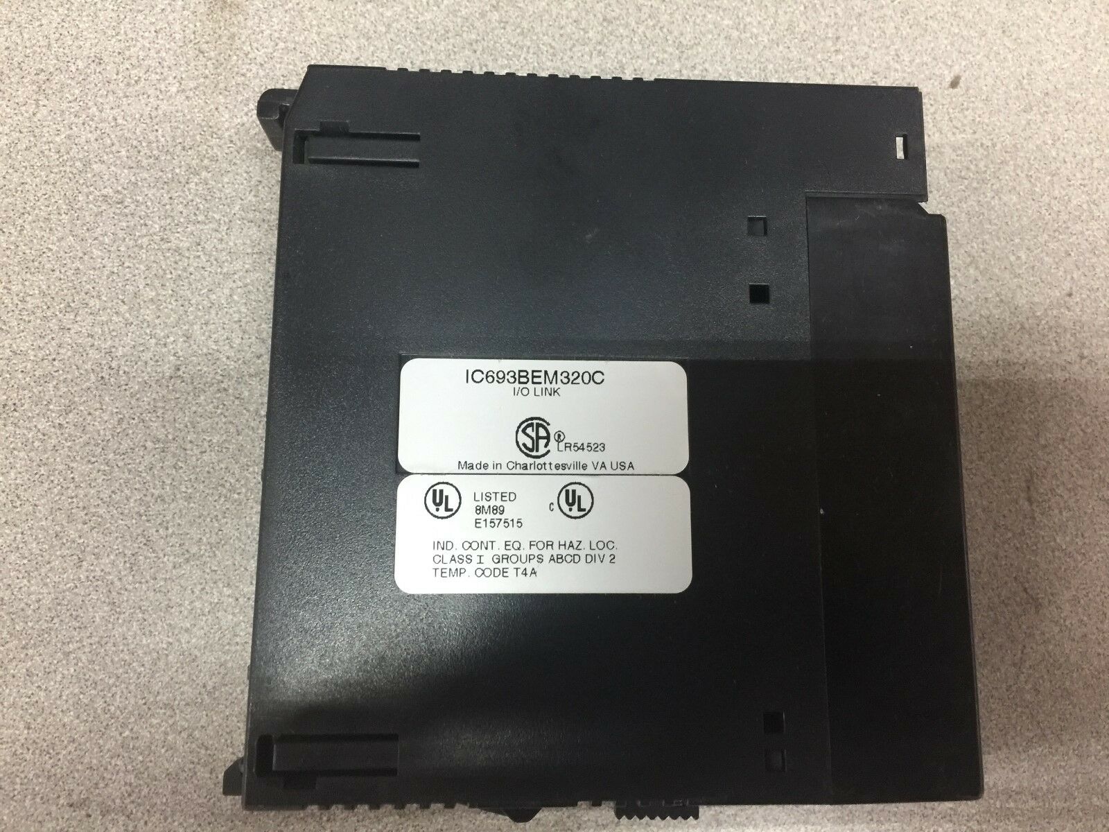 USED GE FANUC I/O LINK IC693BEM320C