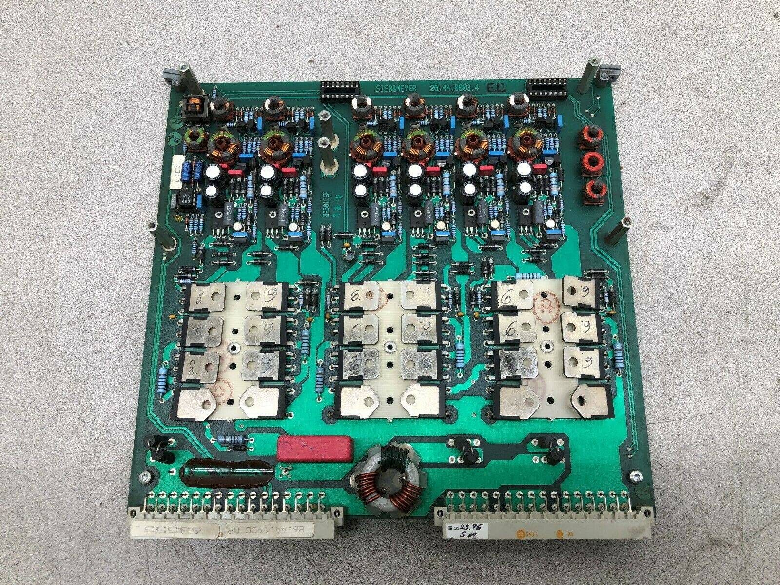 USED SIEB&MEYER SERVO AMPLIFIER BOARD  26.44.0003.4