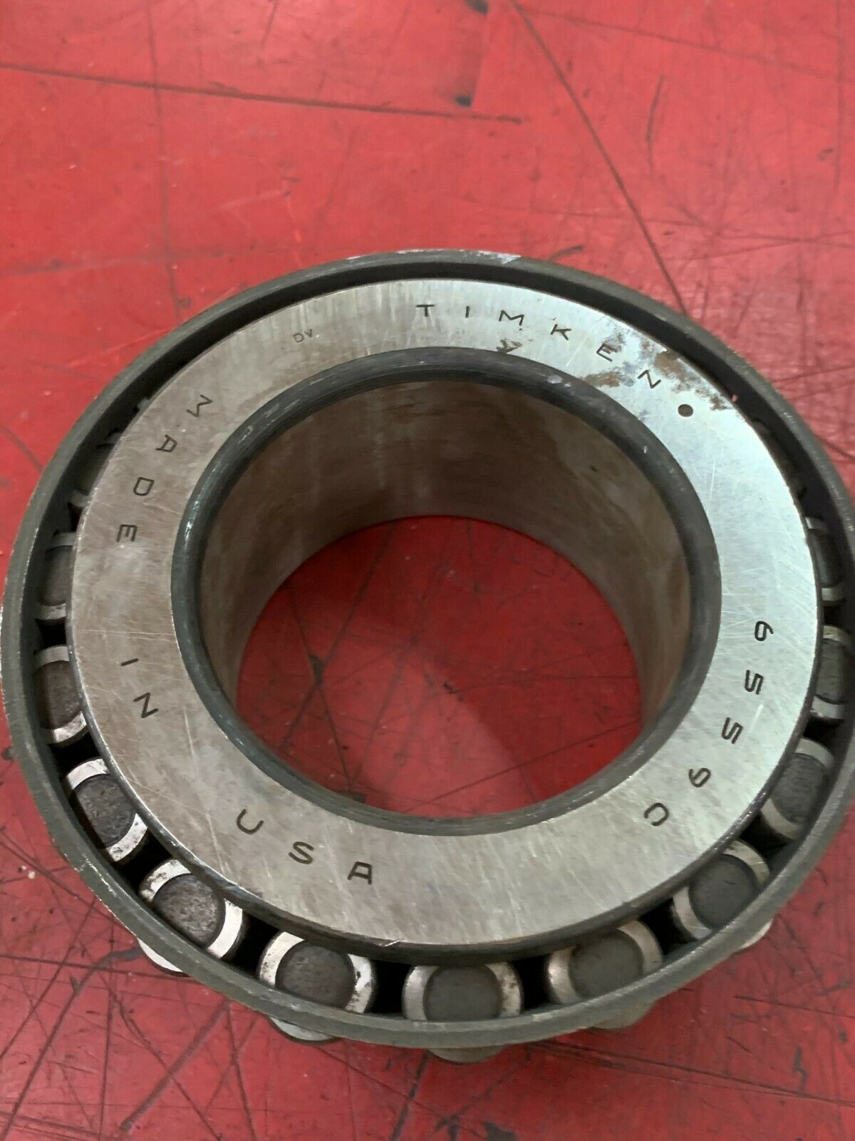 NEW NO BOX TIMKEN TAPERED ROLLER CONE BEARING 6559C