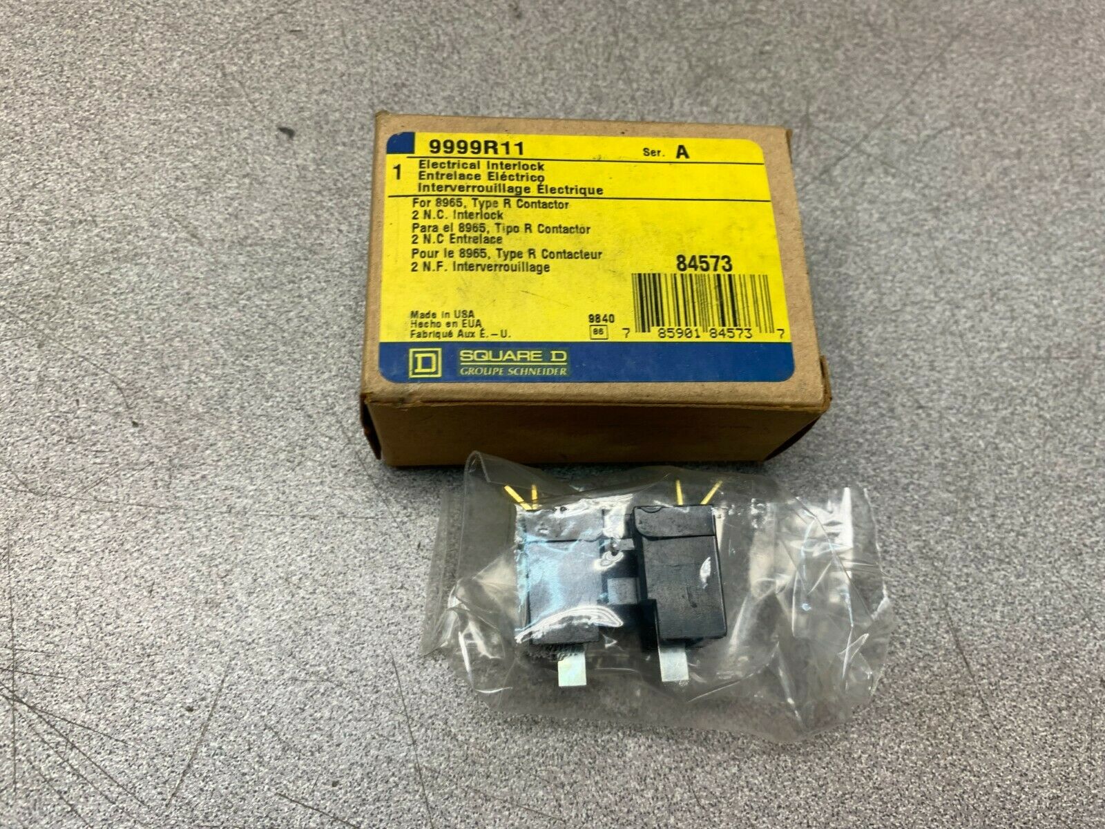 NEW IN BOX SQUARE D INTERLOCK 9999R11