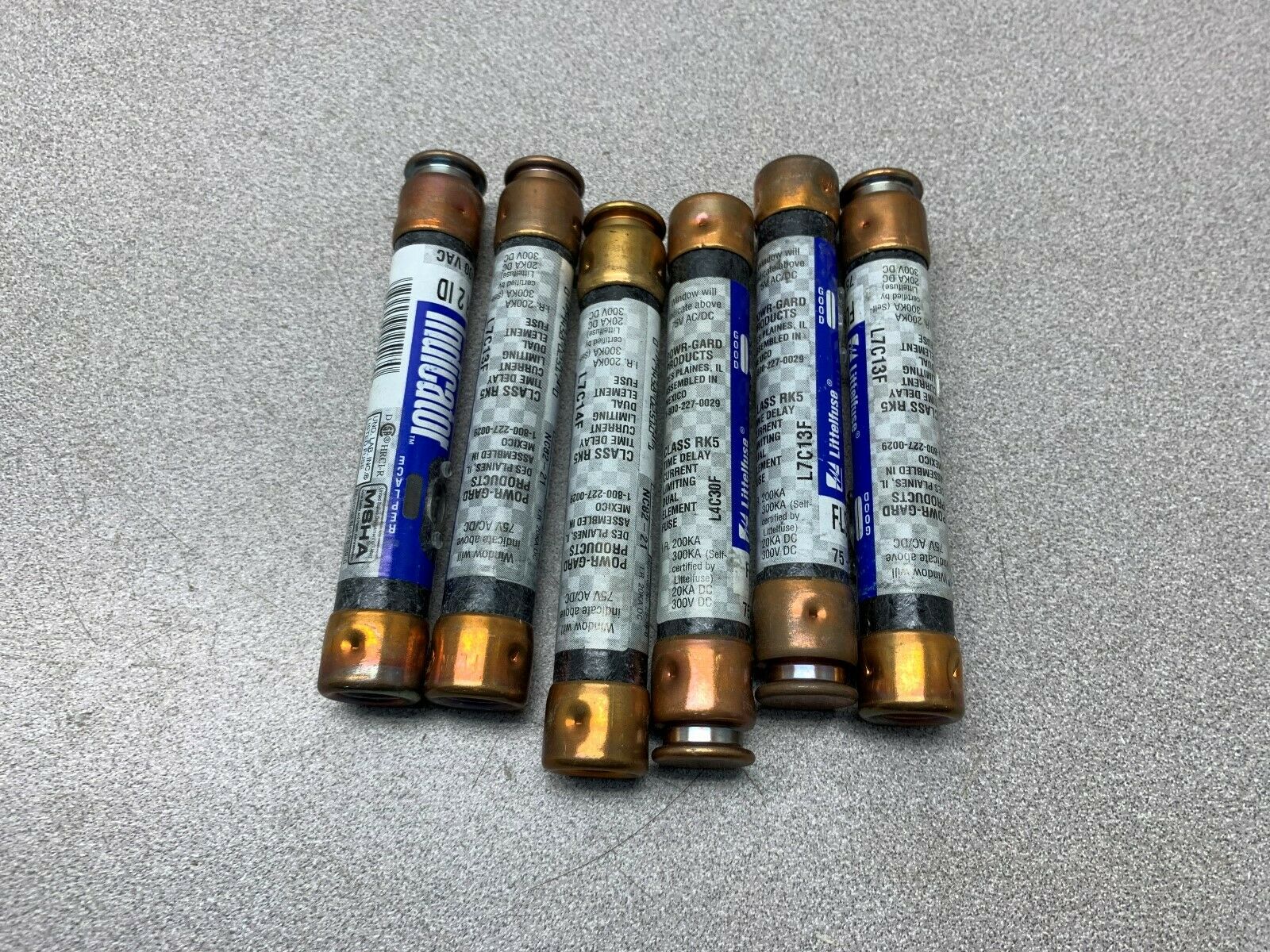 LOT OF 6 NEW NO BOX LITTELFUSE FLSR 2