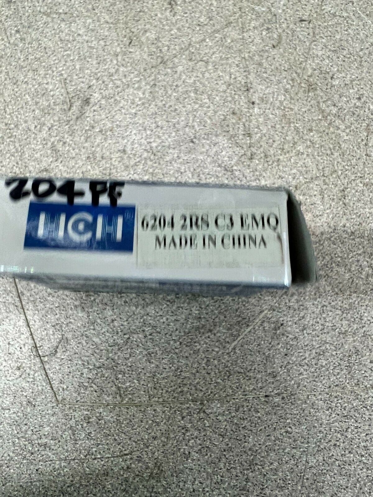 LOT OF 5 NEW IN BOX HCH 6204 2RS C3 BALL BEARING 6204 2RS C3 EMQ