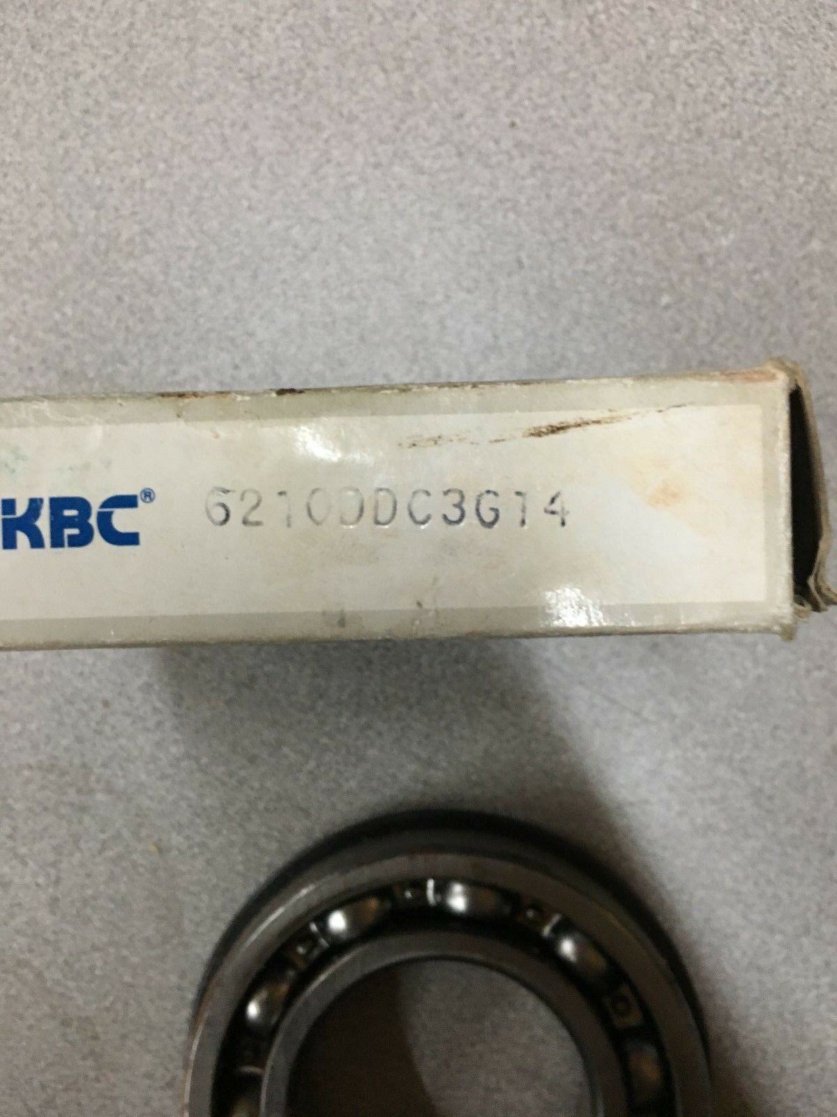 NEW IN BOX KBC BEARING 6210DDC3G14