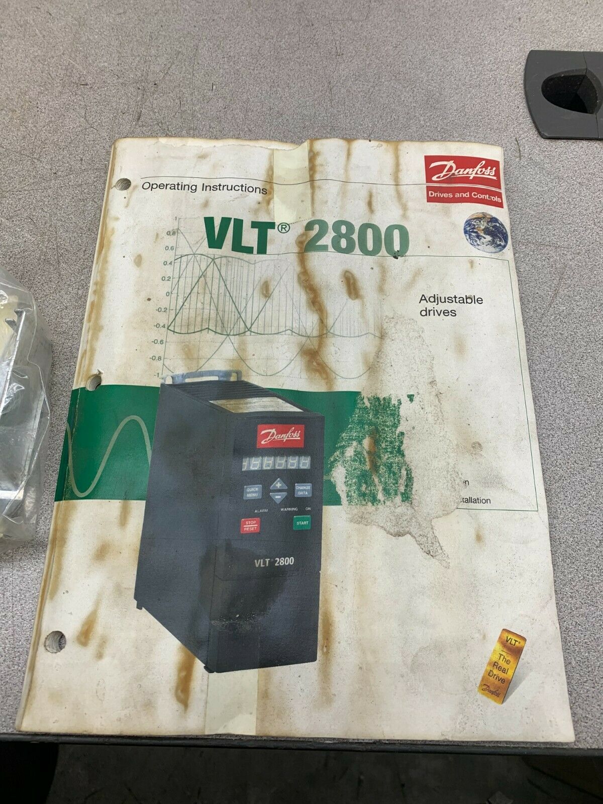 NEW DANFOSS VLT 2800 VARIABLE SPEED DRIVE 195N1001