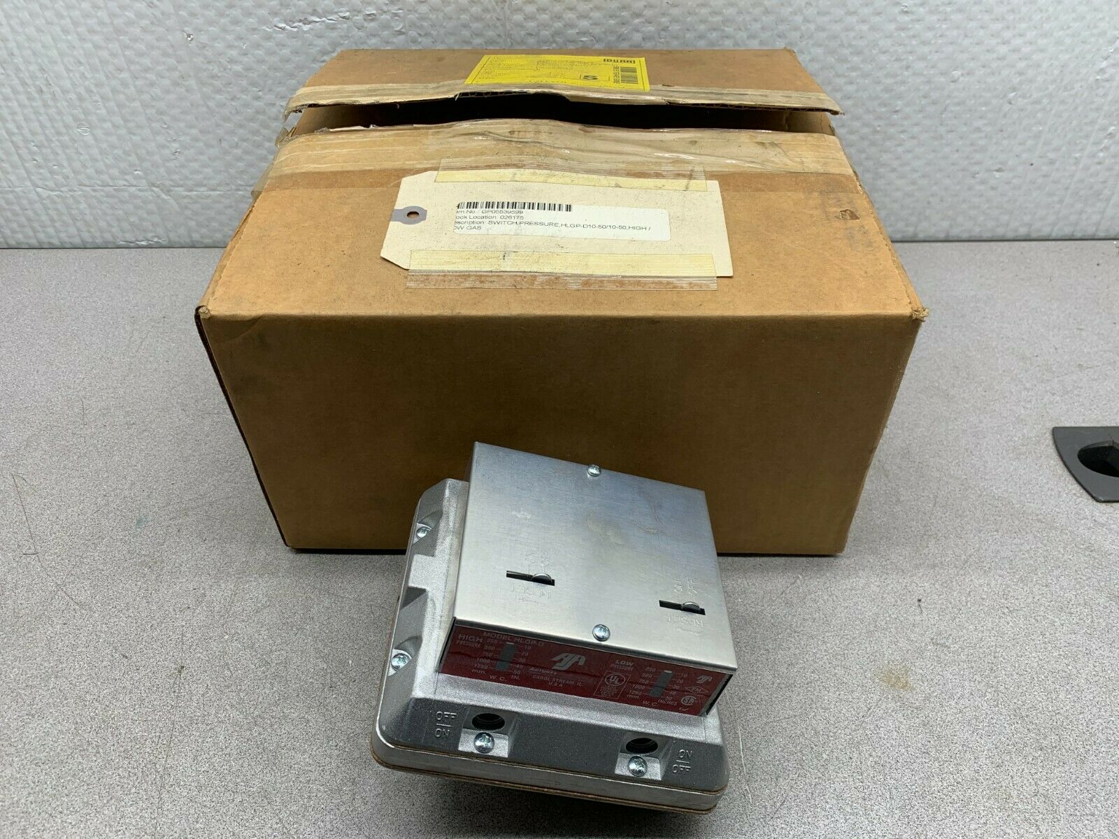 NEW ANTUNES PRESSURE SWITCH HLGP-D