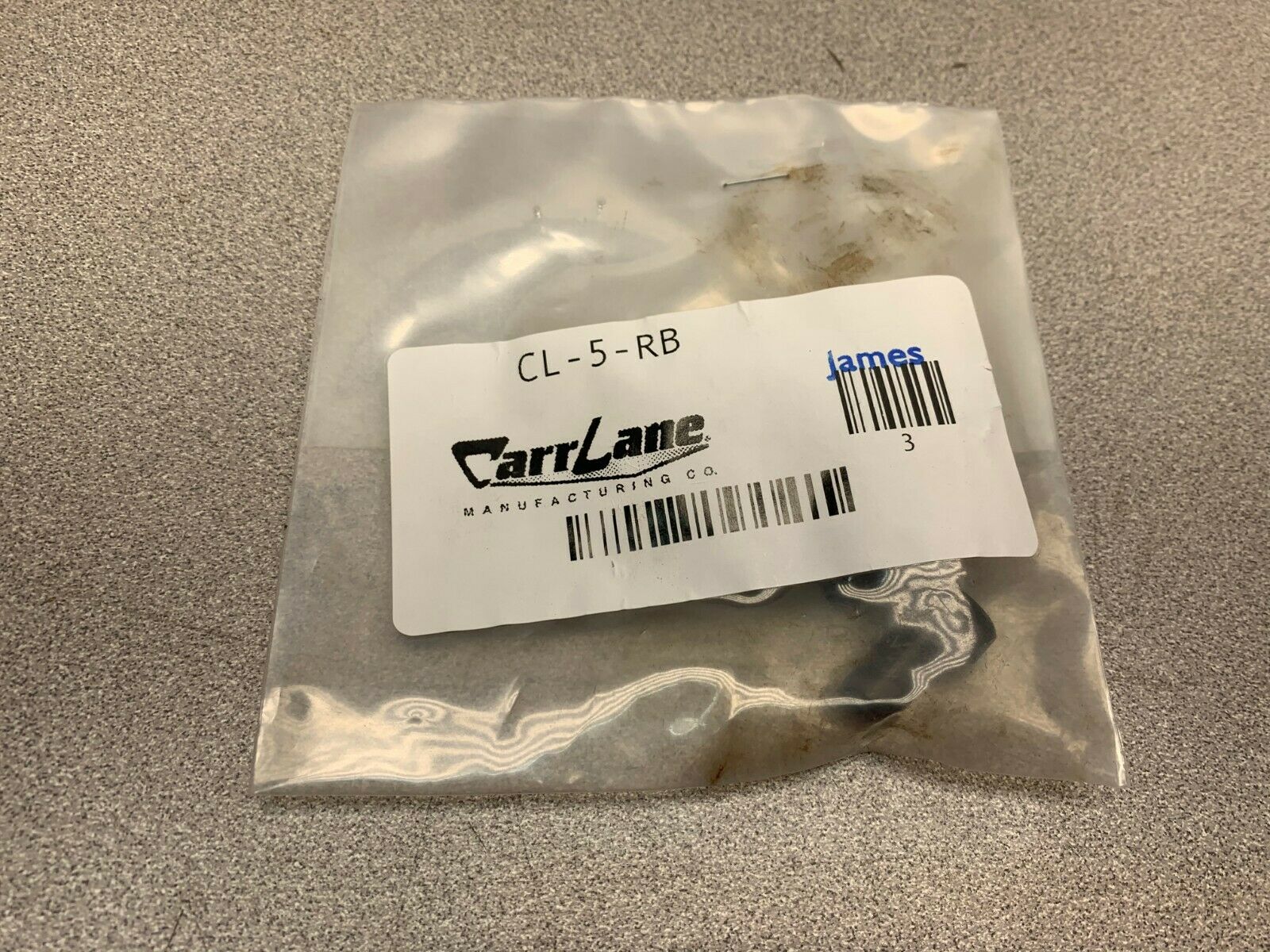 LOT OF 3 NEW IN BAG CARRLANE PART CL-5-RB