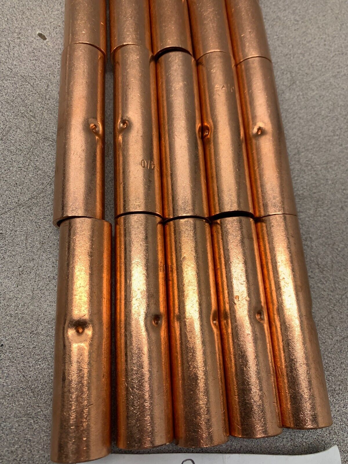 LOT OF 20 NEW COPPER #4/O L-BUTT CONNECTORS